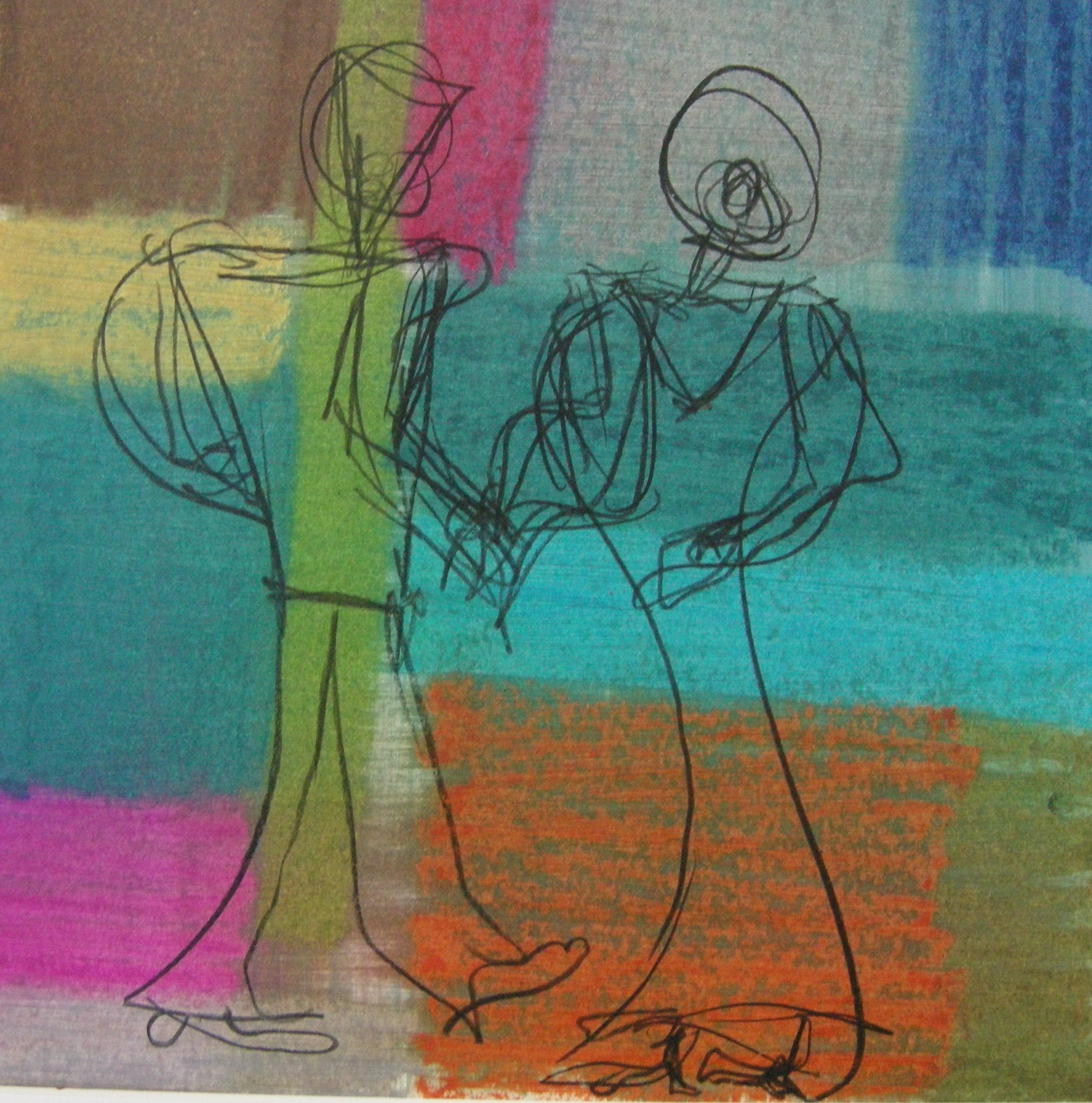 Begegnungen 2009 - 40x40