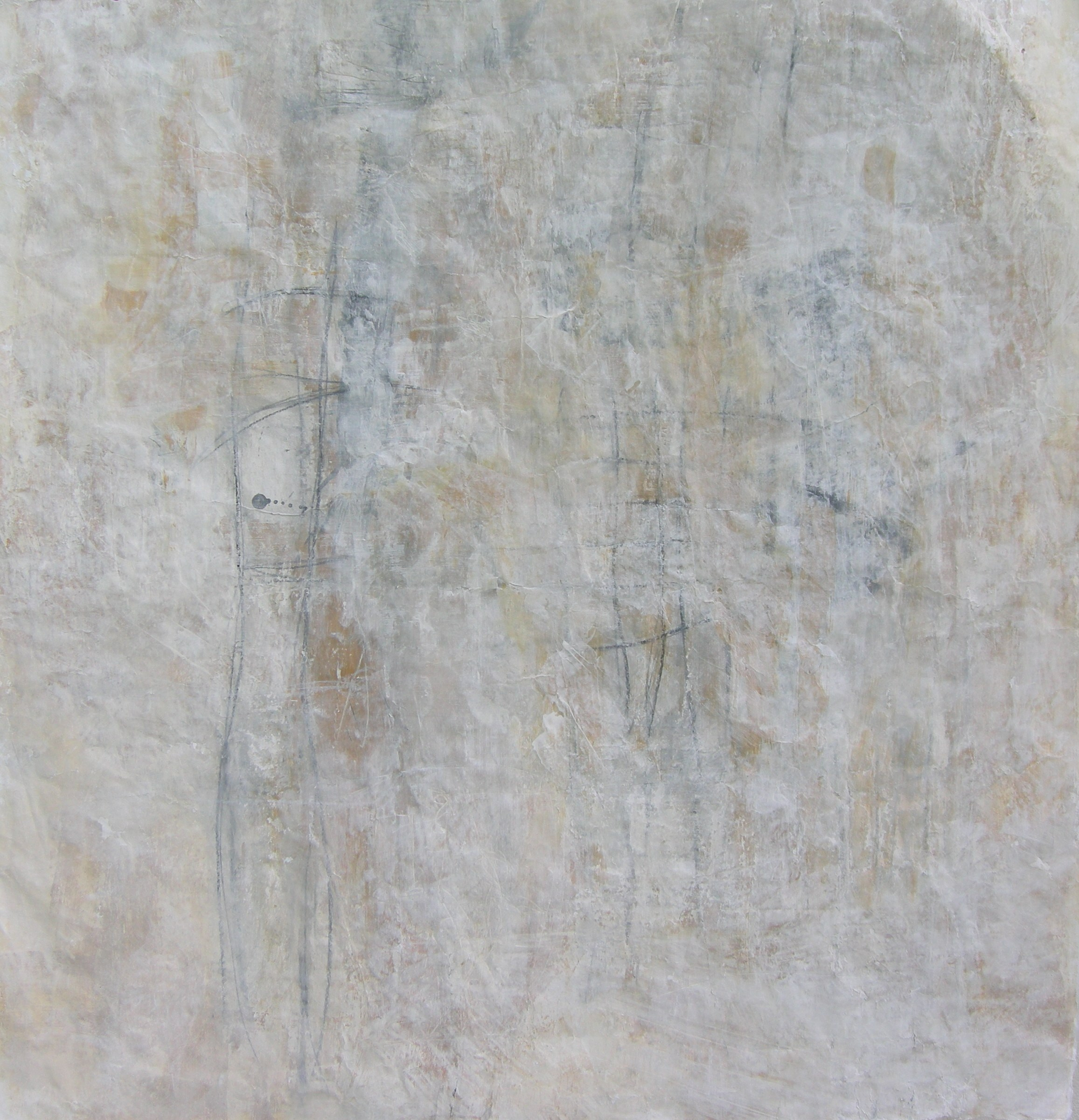 O.T. 2010 - zirka 100x100                                                            Papier auf Holzplatten aufgezogen
