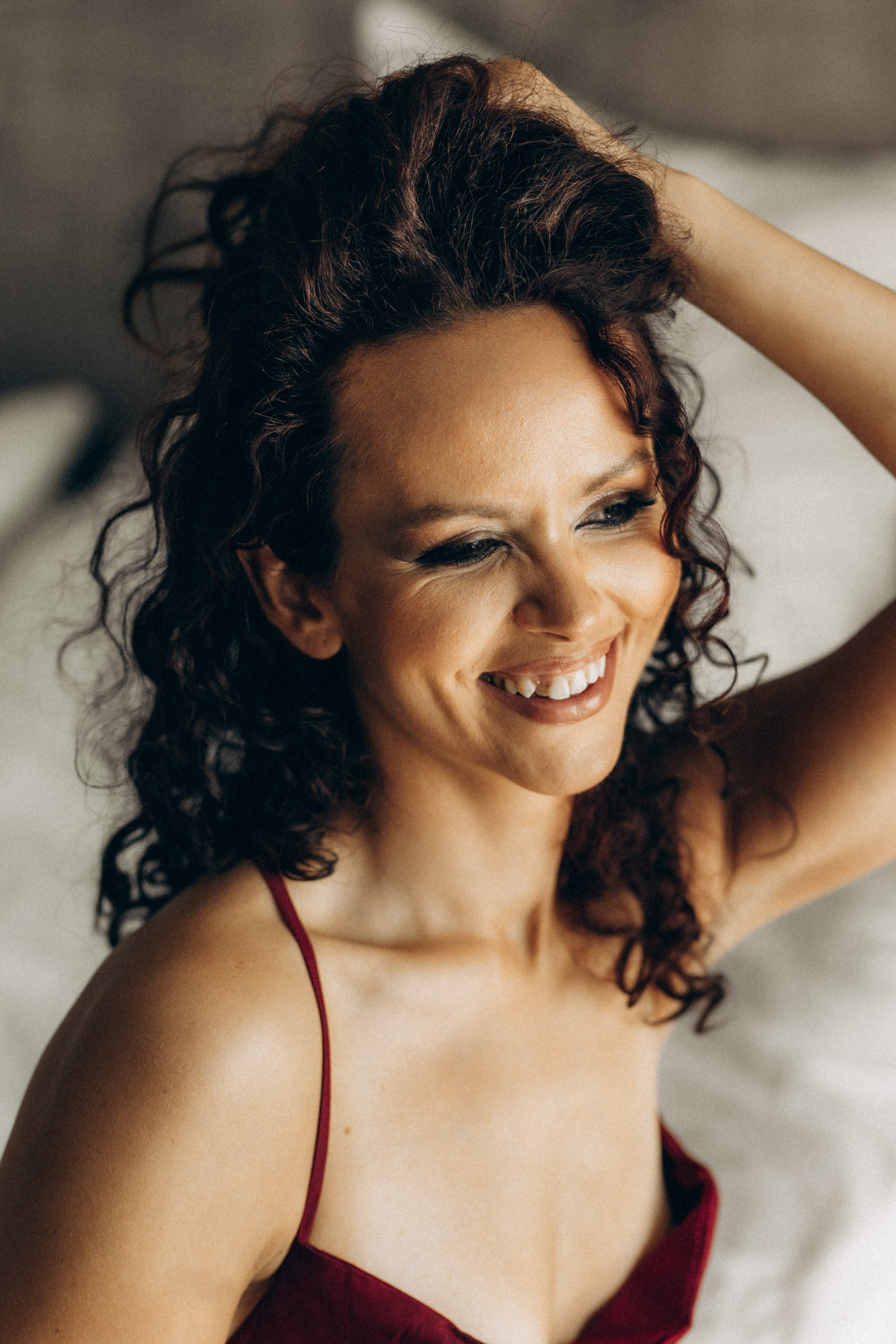 Boudoir hotellissa. Valokuvaaja Lahti, Helsinki Elena Salonen