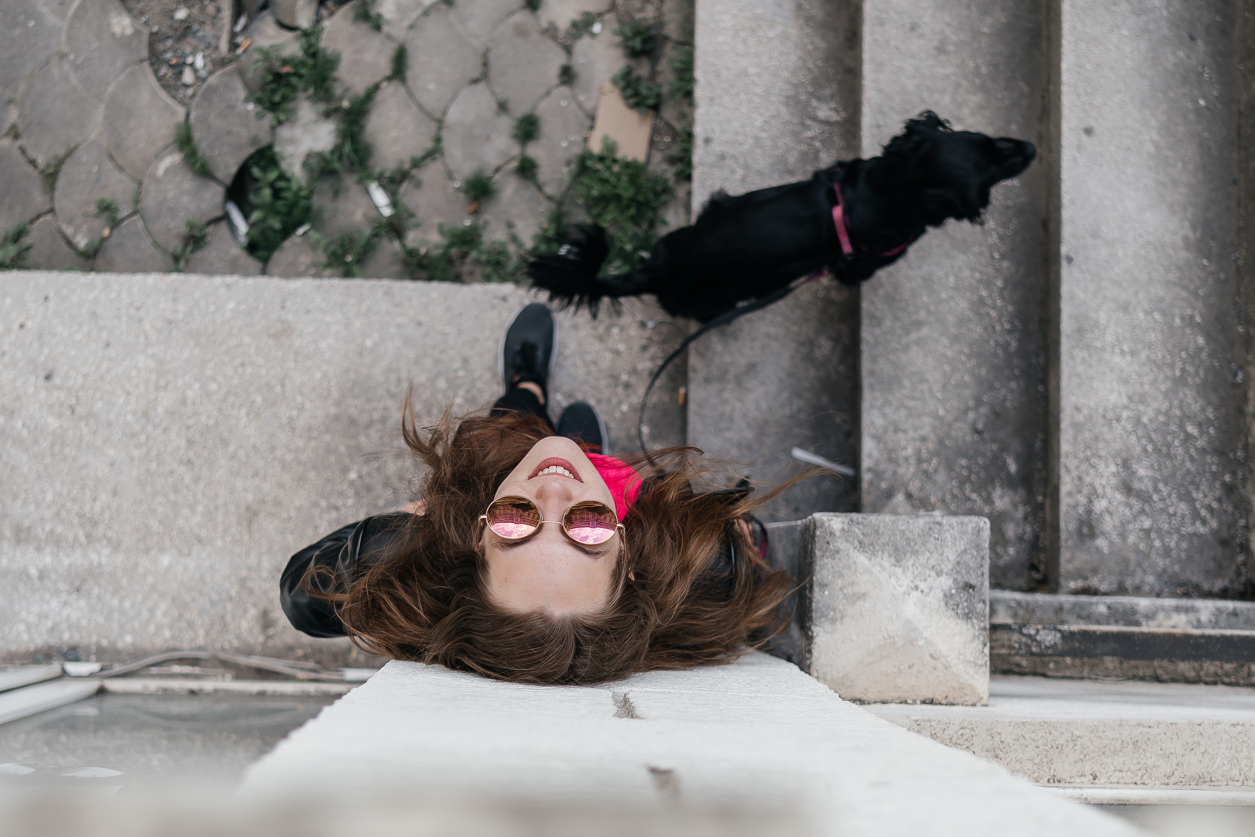 Софья. Прогулка с другом. Фотограф в Батуми Елена Огонёк