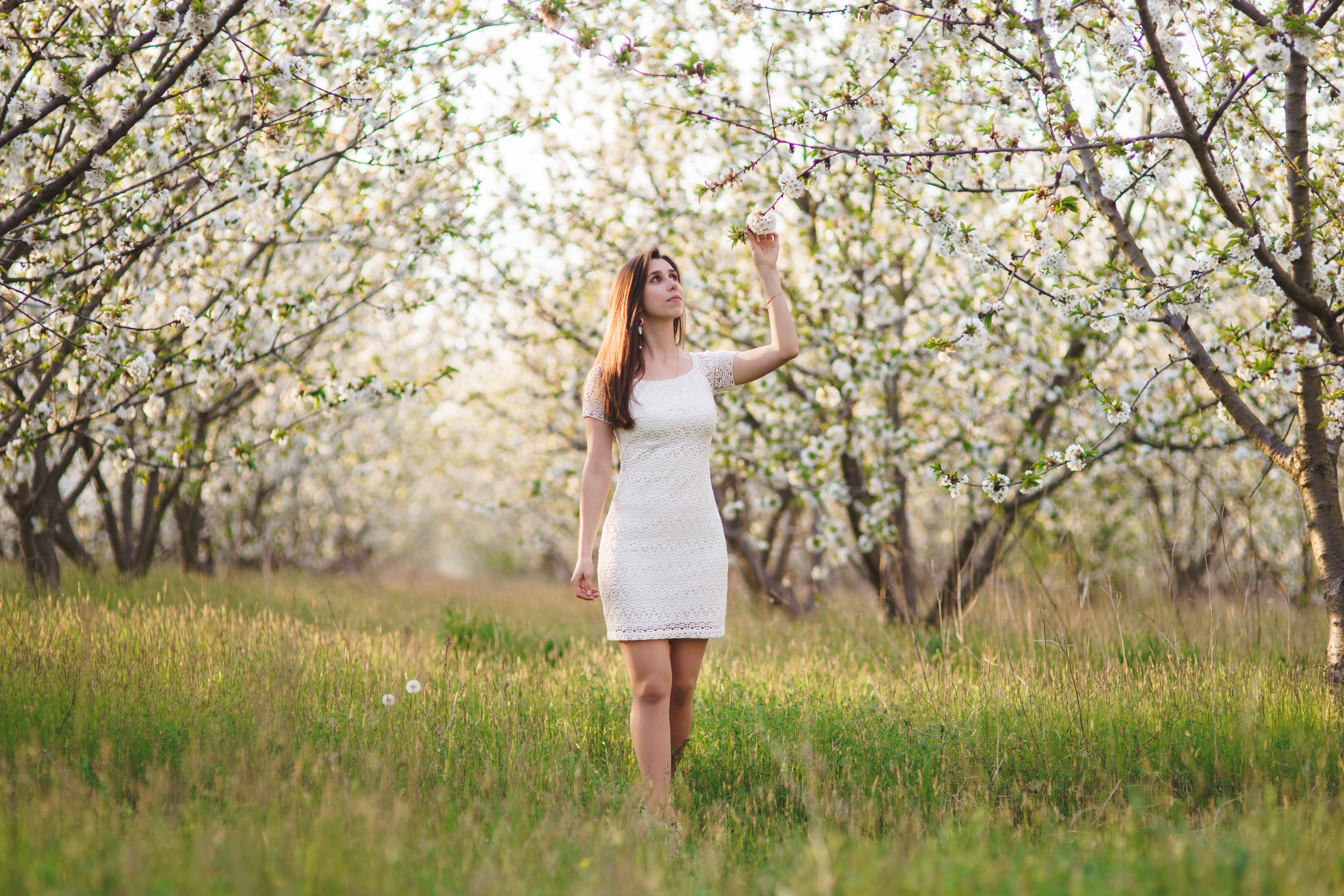 Фотосессия в Бургасе в цветущих садах. Fotograf in Bulgarien Katerina Zubkova