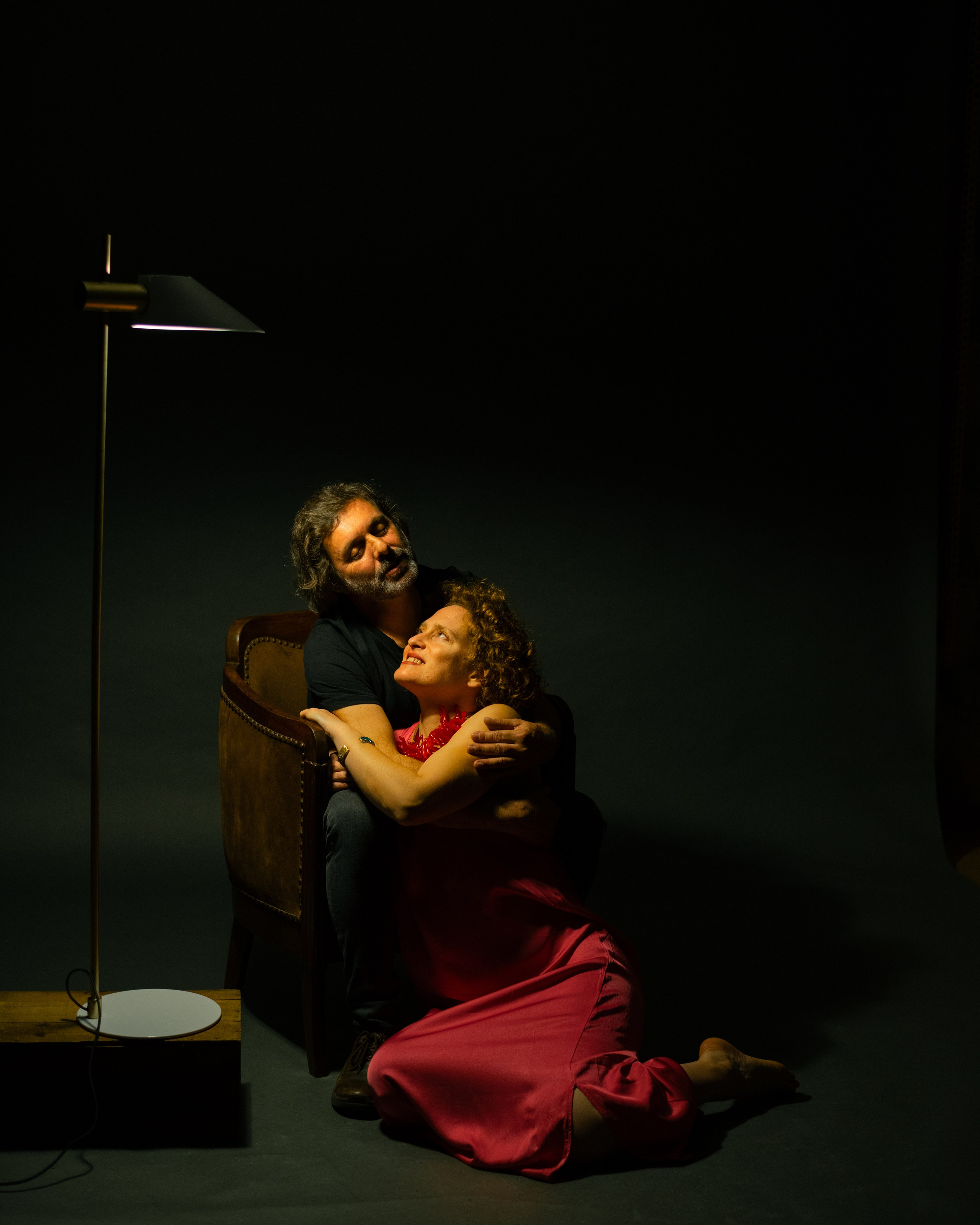 ANA and PEDRO. Studio. Anastasiia Antoniuk portrait, family and couple photographer, Portugal