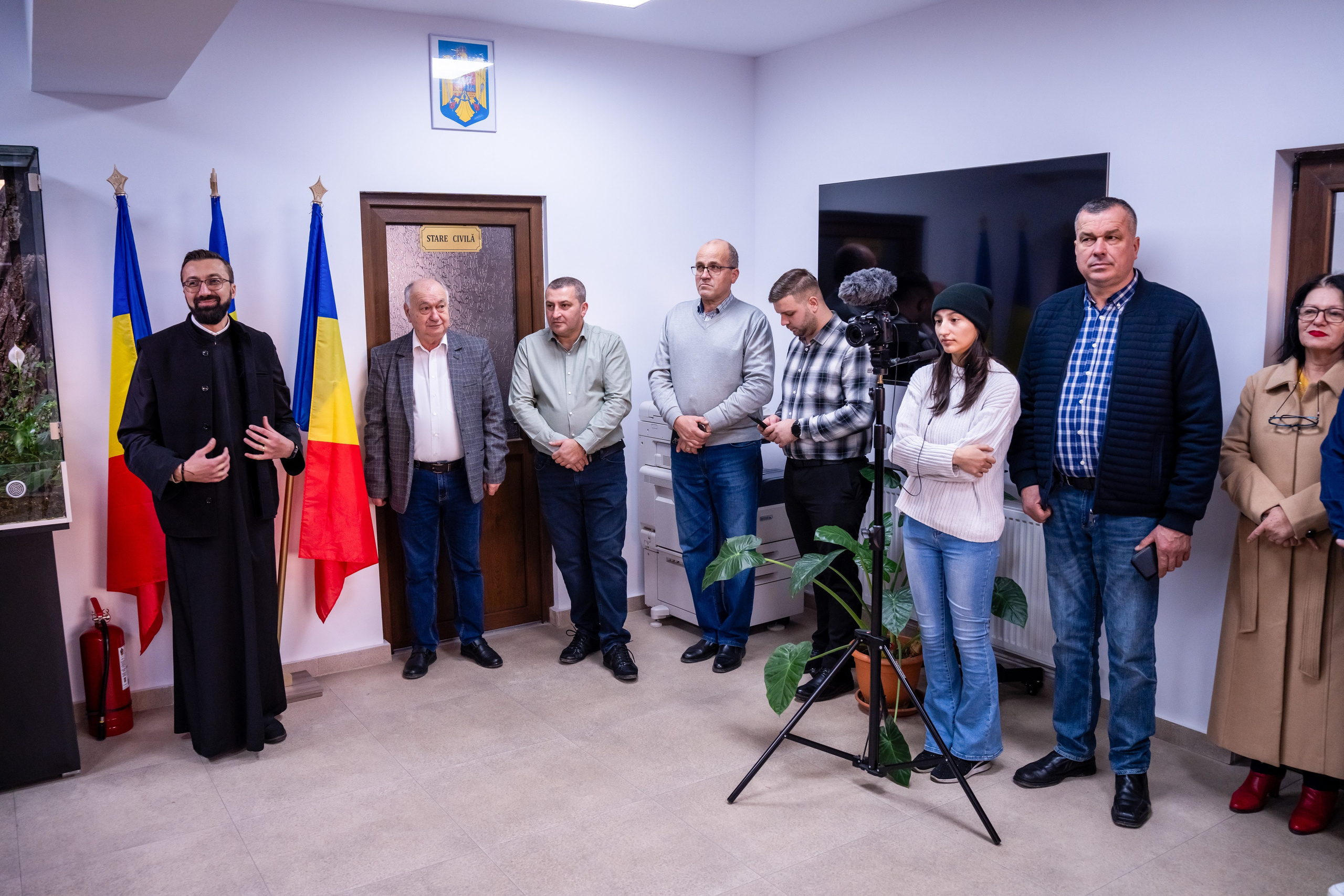 Corala Ștefanache Popescu la Primăria Vărbilău