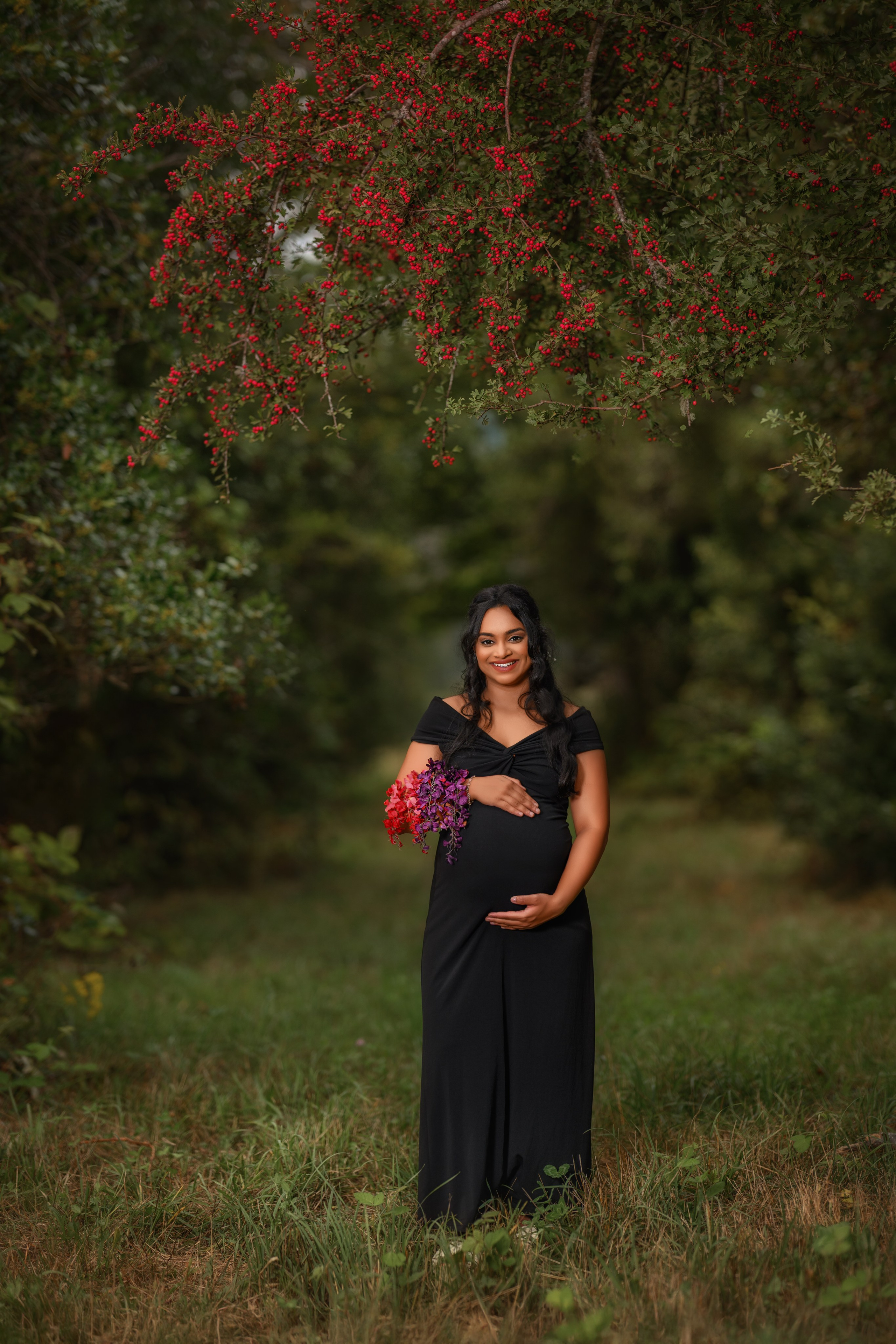 Grisha with her husband. Wedding & family photography in Seattle area. Helen Michelle photographer