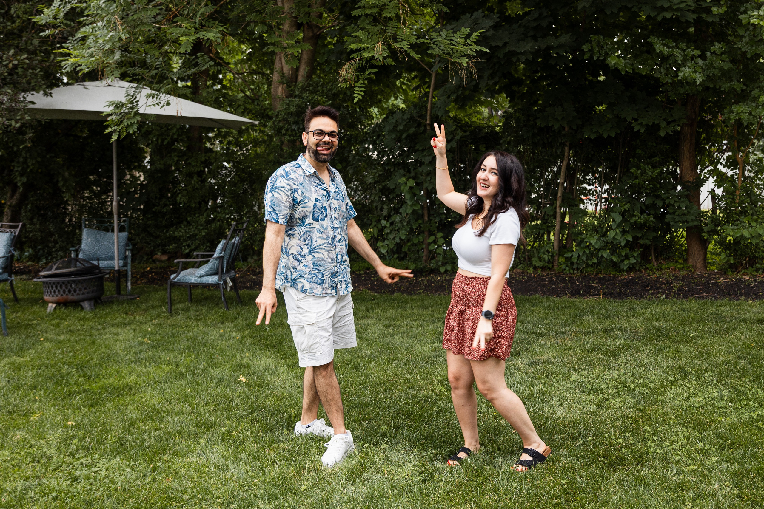 Family children's party in the backyard. Family, lifestyle, and commercial photography in New York and New Jersey