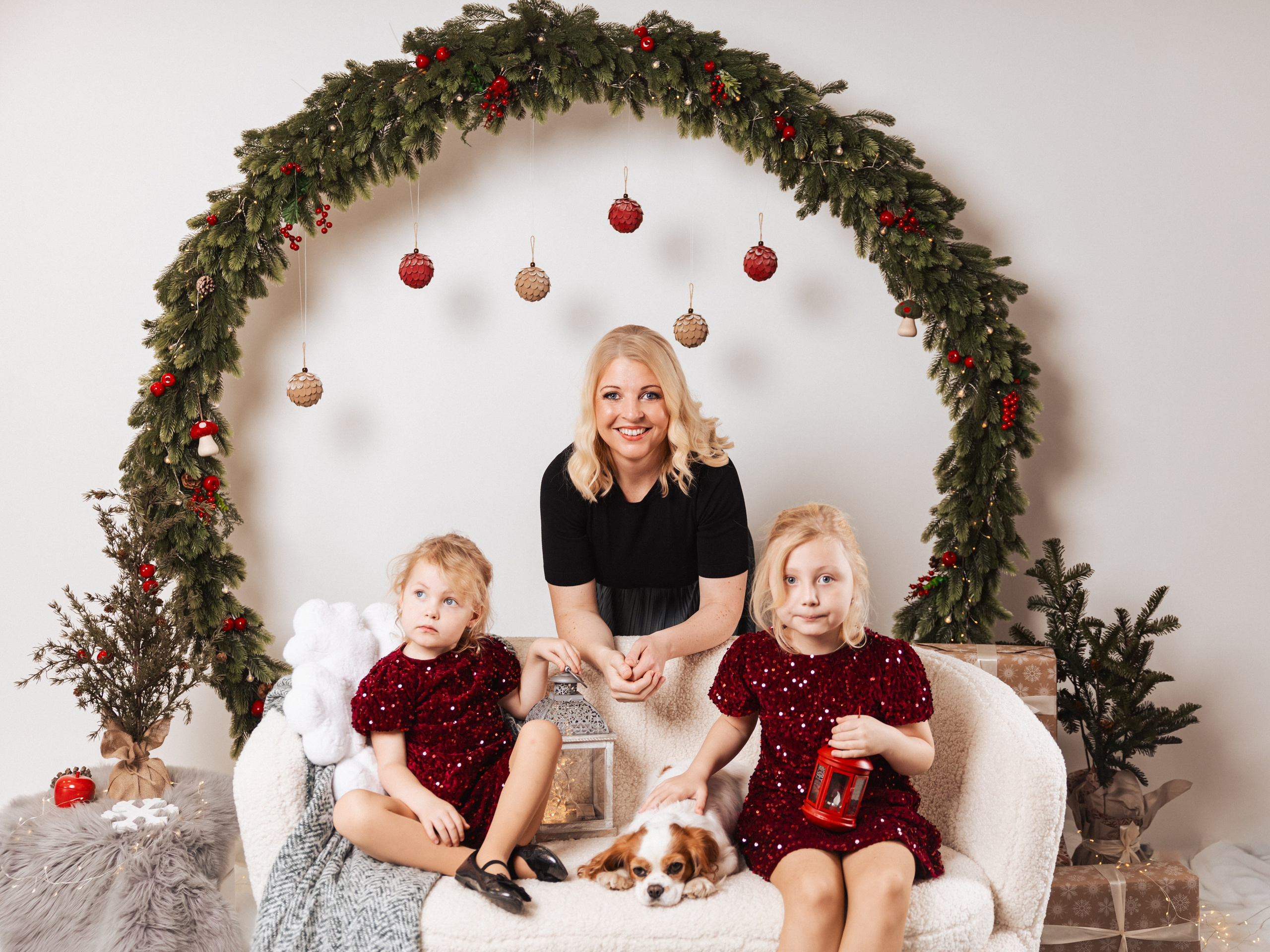 Vánoční focení 2025. Lifestyle and Family Photographer in Pisek Oxana Telupilova