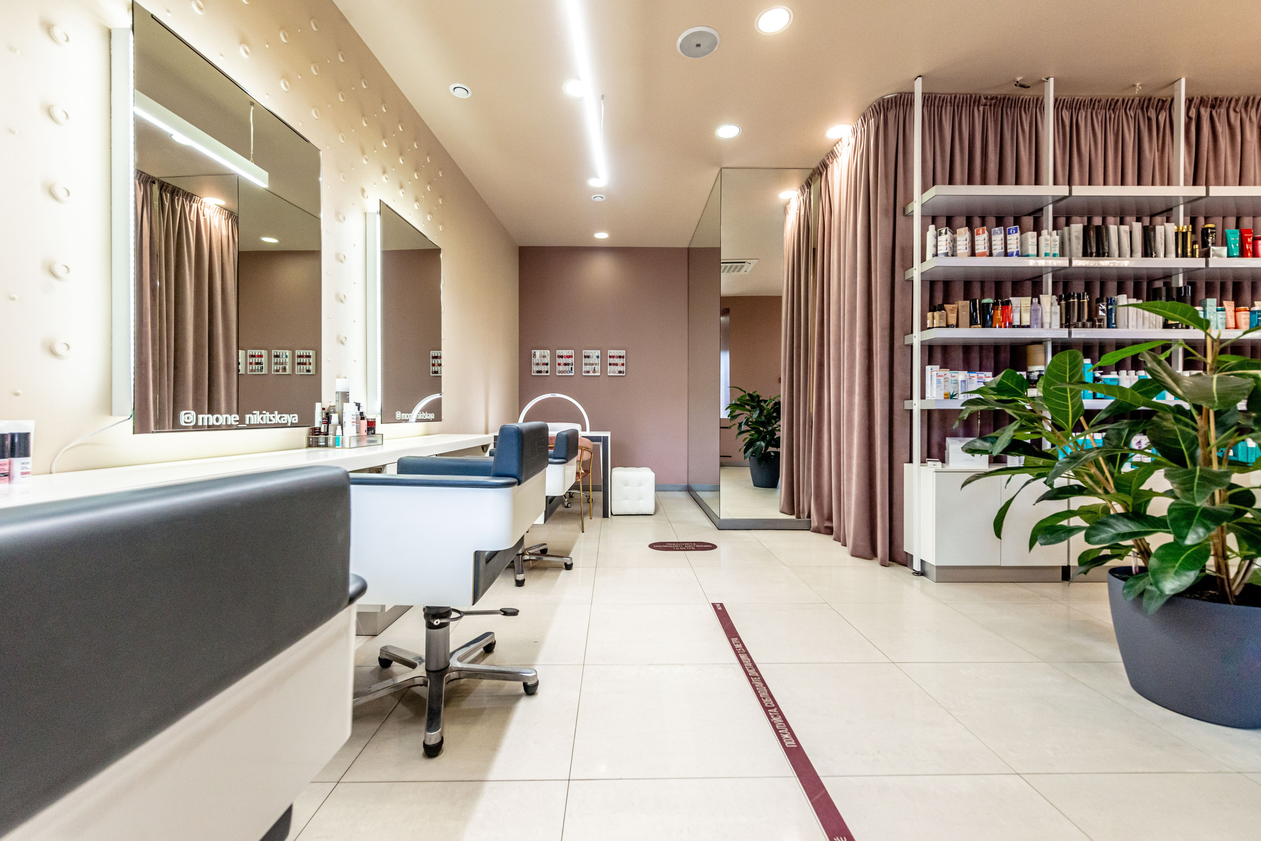 Салон красоты Mone Никитская. PHOTOGRAPHER QUINTANA ROO