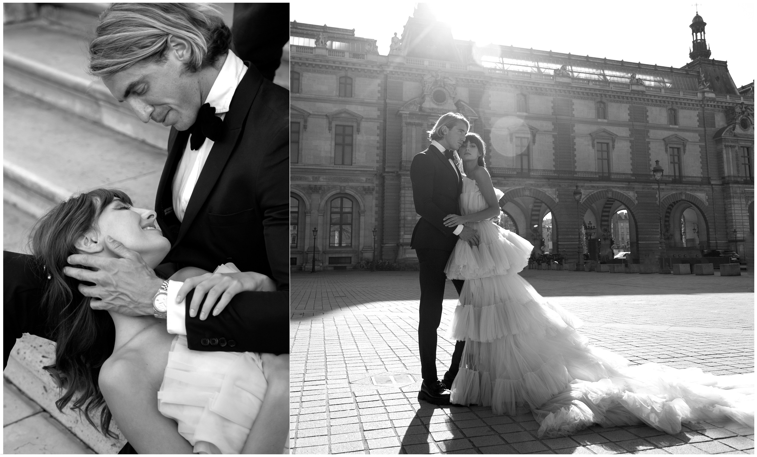 Musée du Louvre / Clémence & Pierrot. Wedding, event and family photographer in Paris, Emilian Olaru