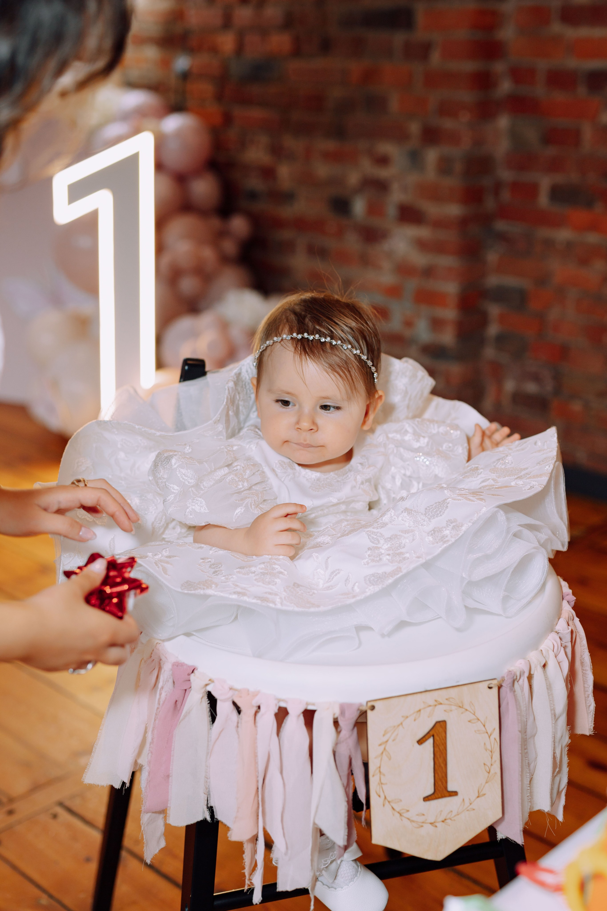 Chrzest Święty i roczek Gabrieli