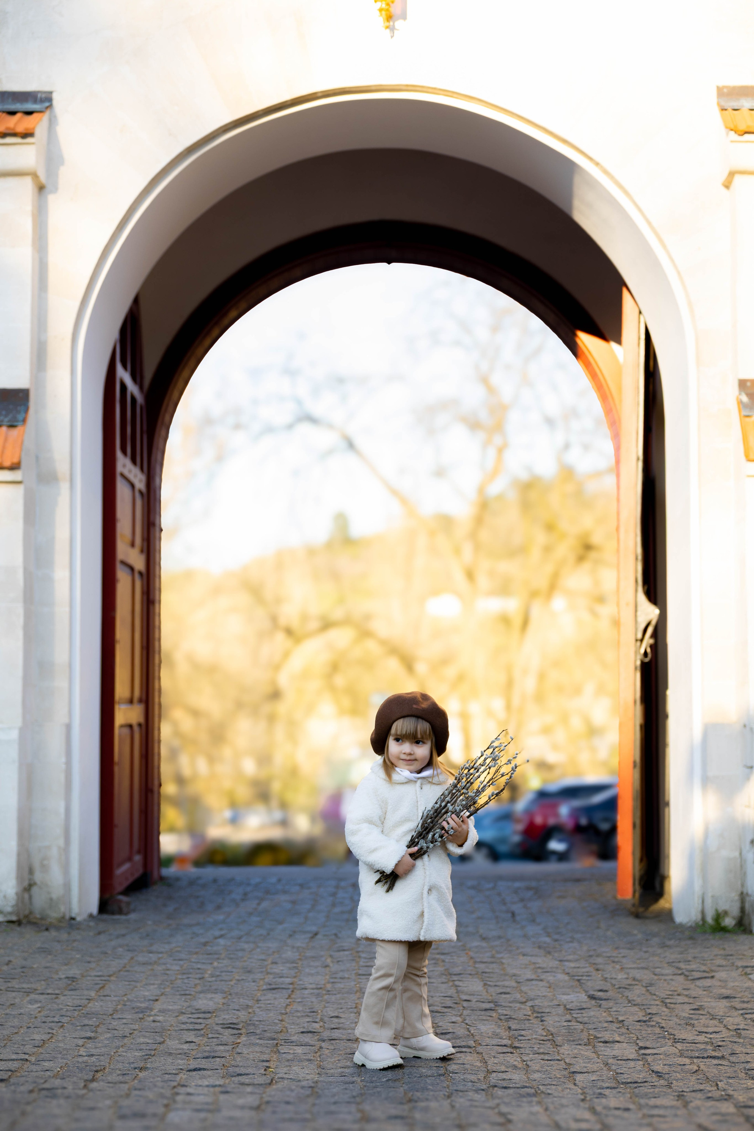 Фотосессия ребенка в вербное воскресенье. Семейный фотограф в Кишиневе, Молдова Врабий Ольга