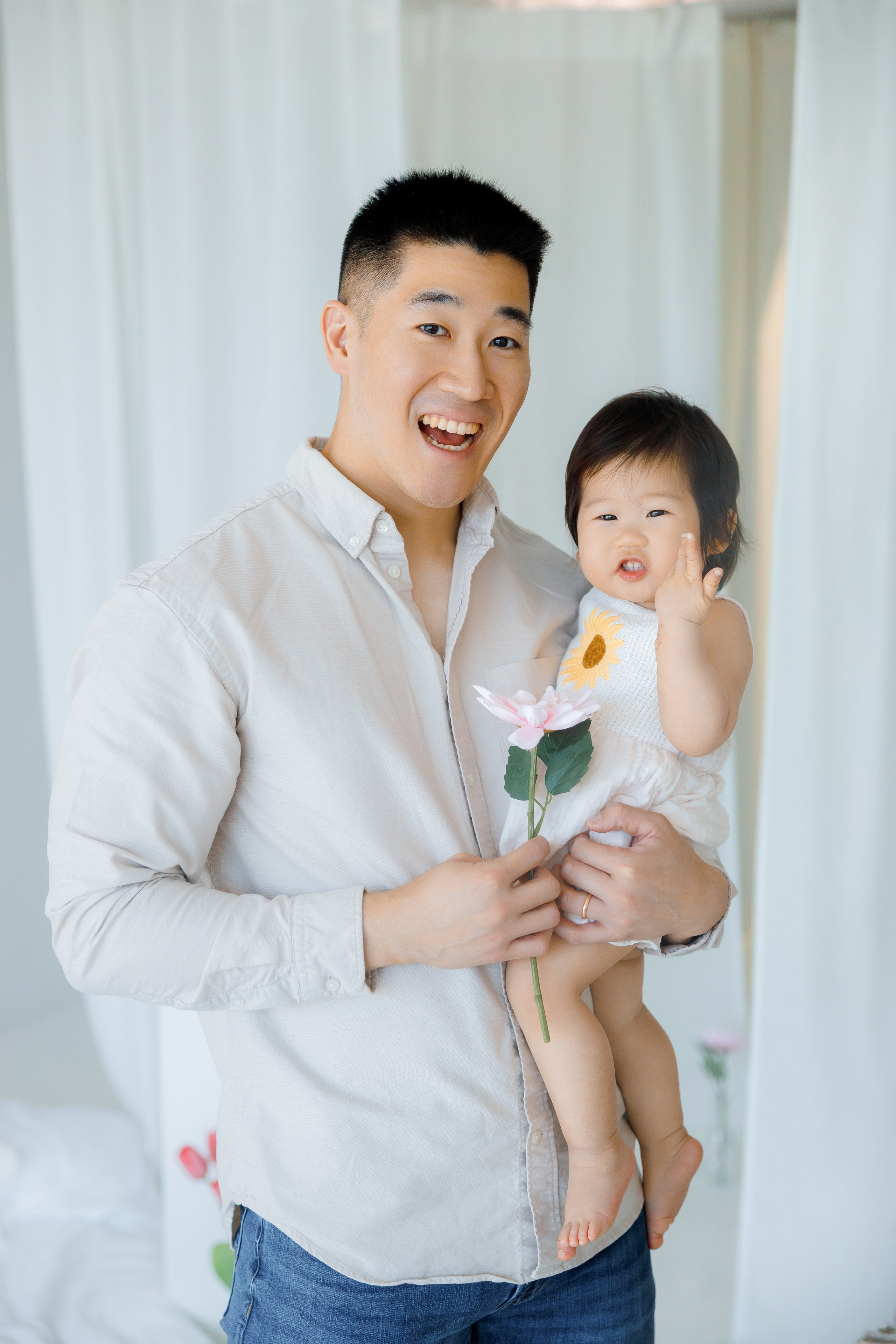 Nika’s family. Home