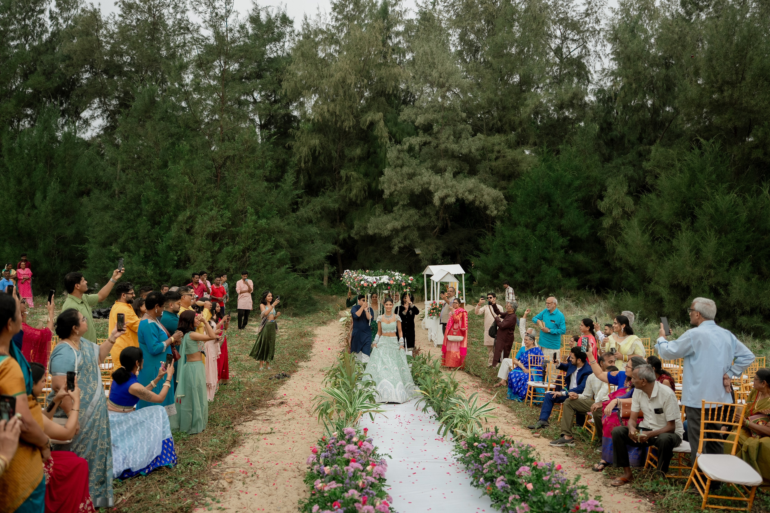 Beach Shaadi! Ft. Aishwarya & Milan. Fine art Wedding Photographers in India & Canada