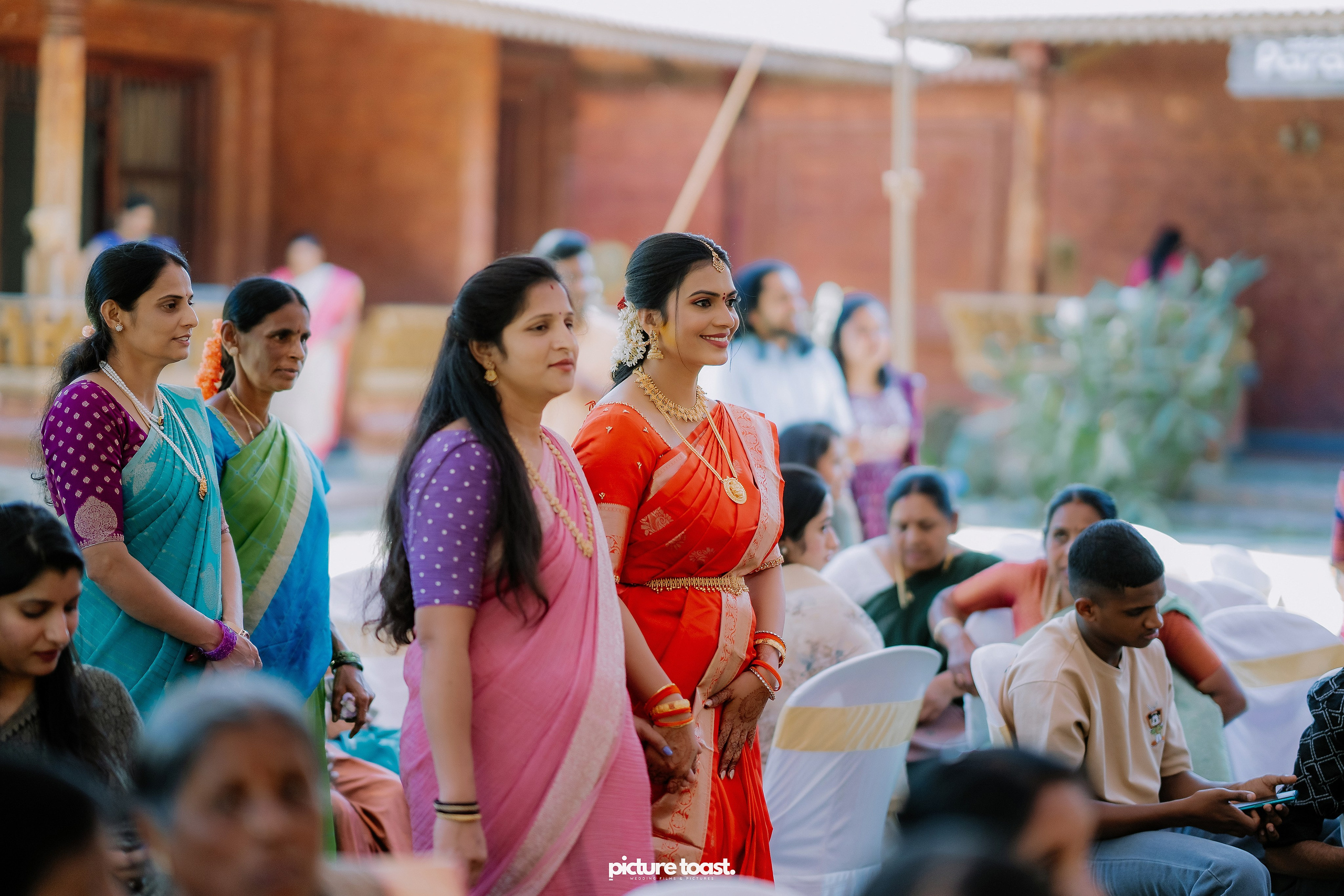 Wrapped in love and tradition. Fine art Wedding Photographers in India & Canada