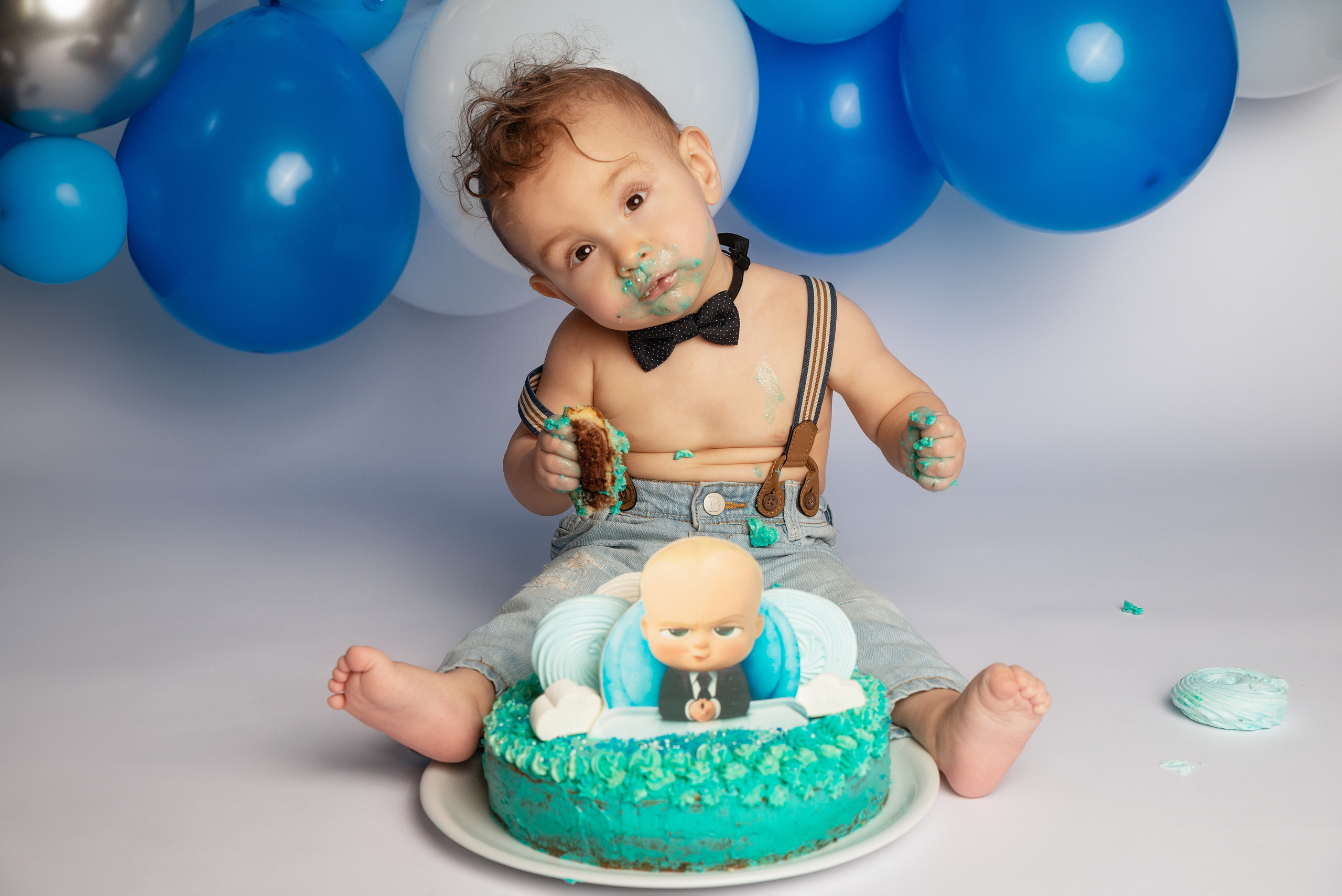 Erster Geburtstag „Cake Smash“. Maria Langlitz Photography