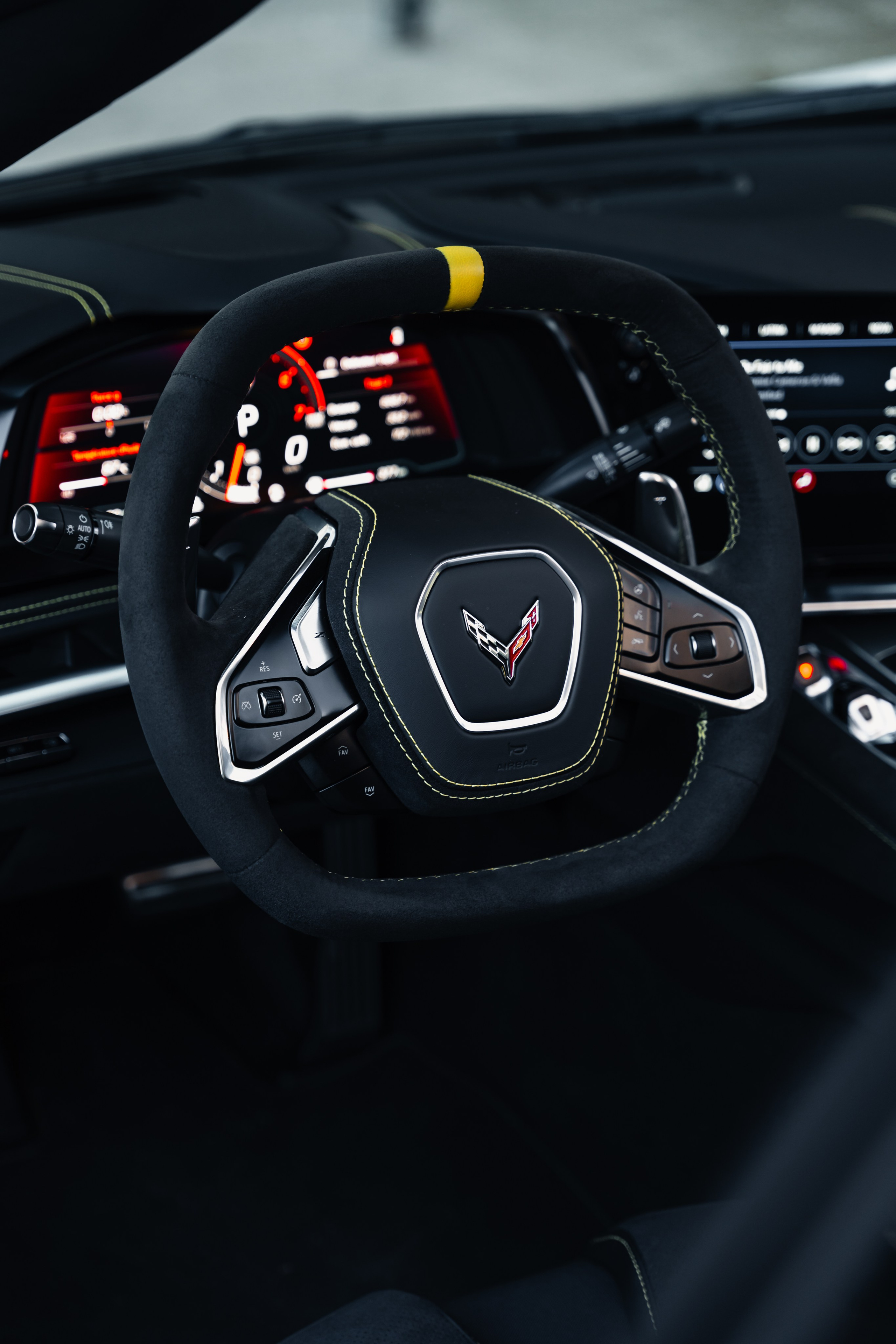 Chevrolet Corvette C8. Photographe de voitures à Paris — Vitalii Motruk