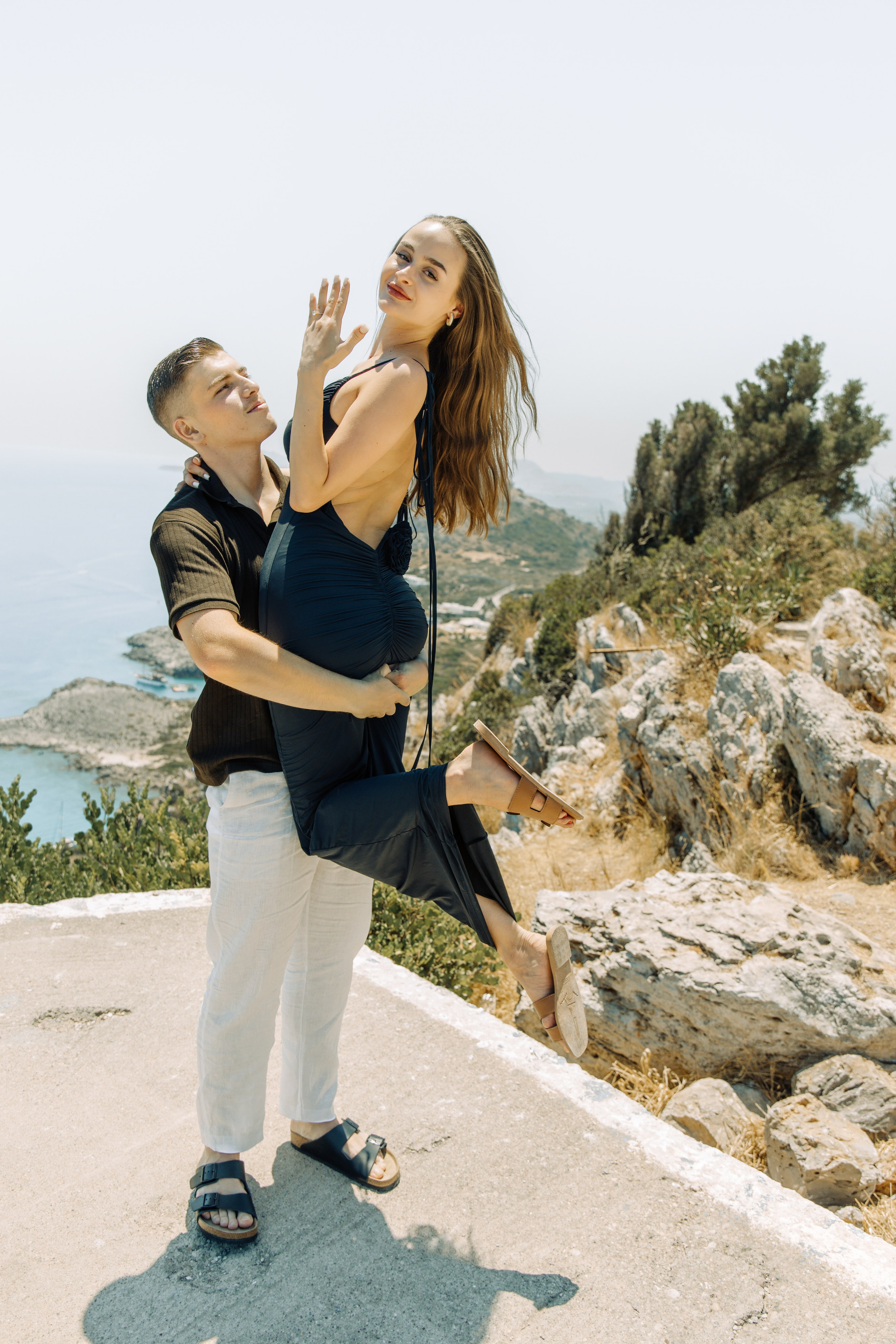 A Promise in the Clouds. Portrait and Wedding Photographer Irene Art Photo, based in Greece, Rhodes island