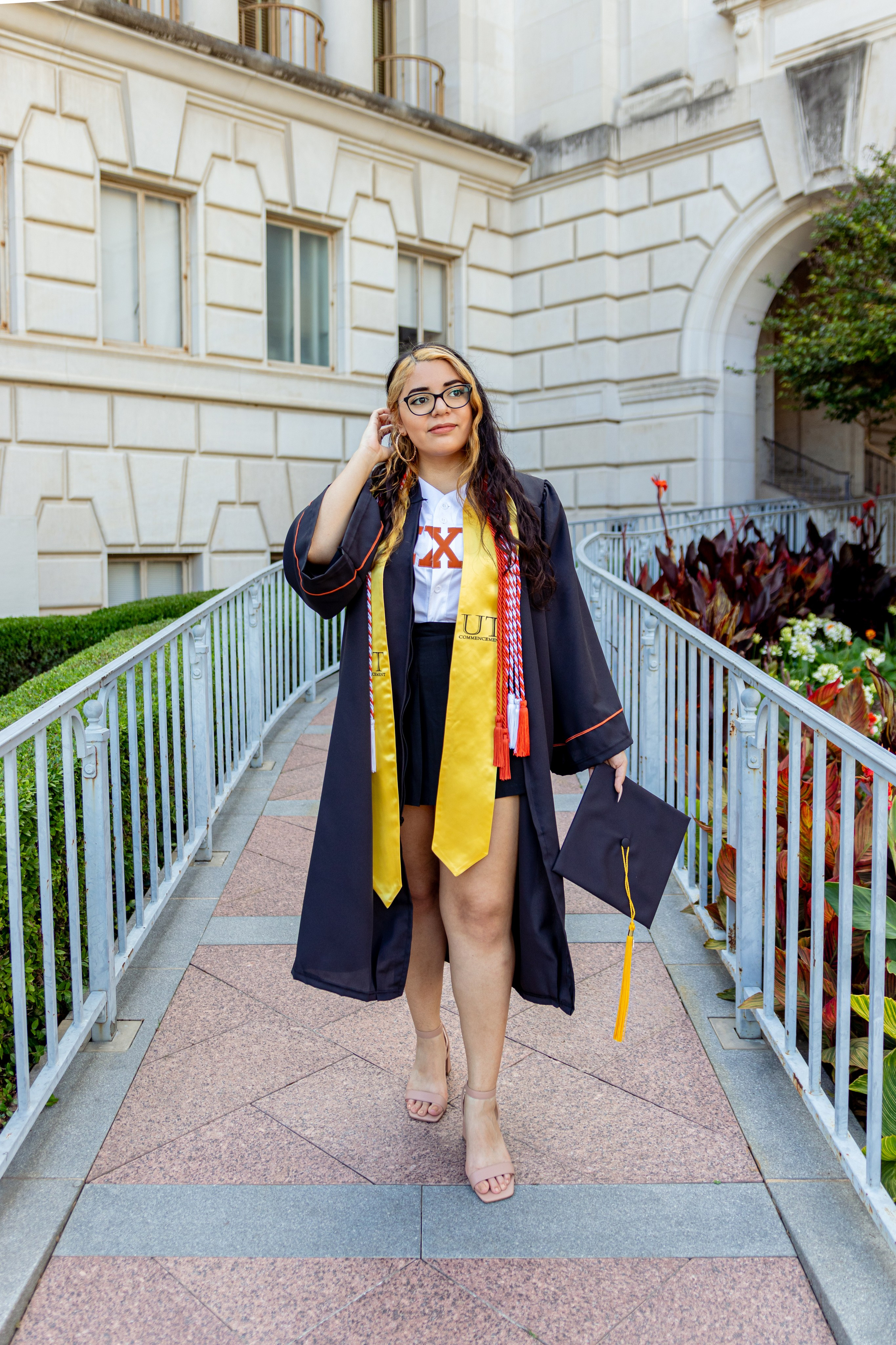Marissa’s senior photoshoot at the University of Texas Austin