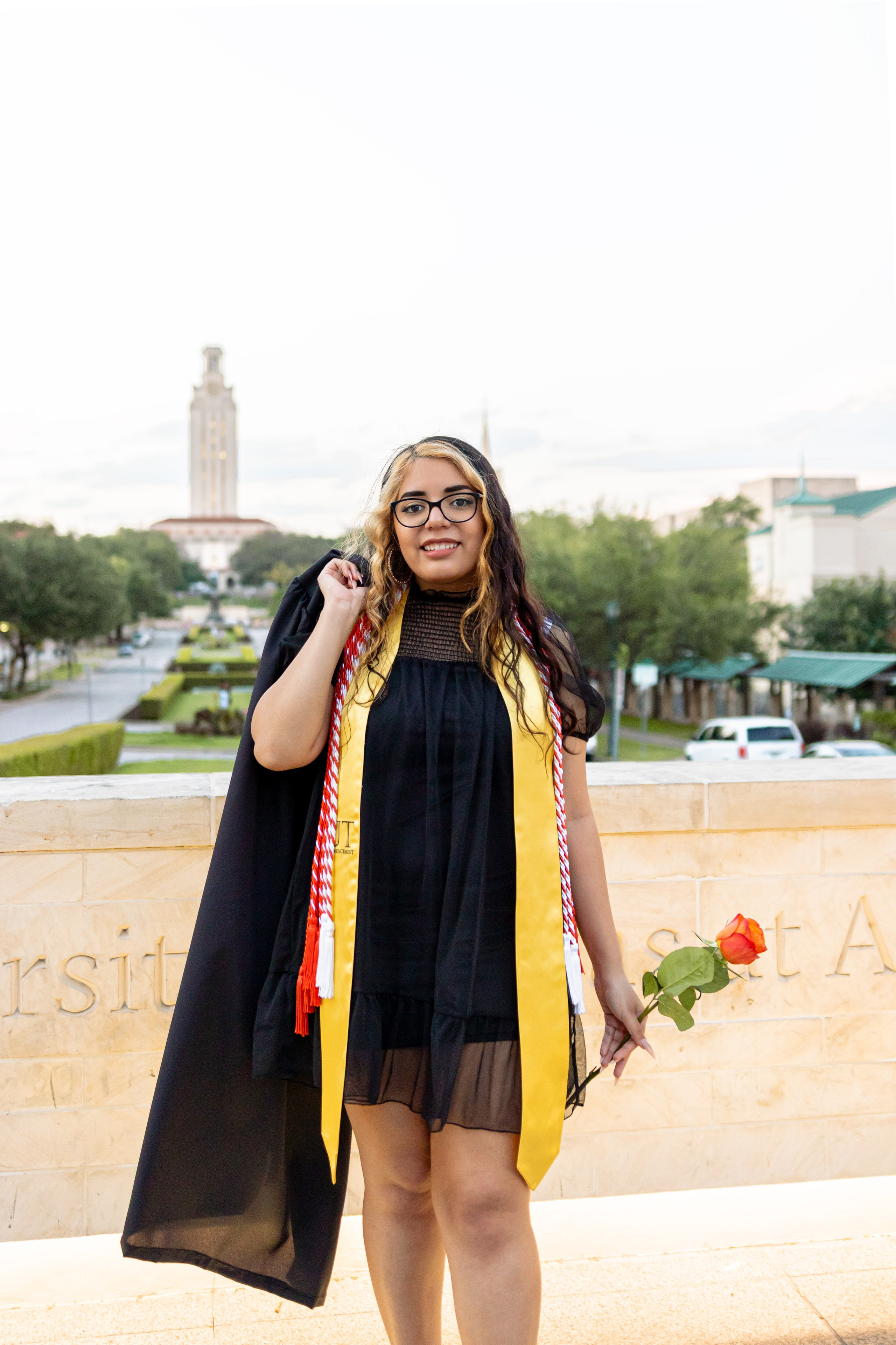 Marissa’s senior photoshoot at the University of Texas Austin