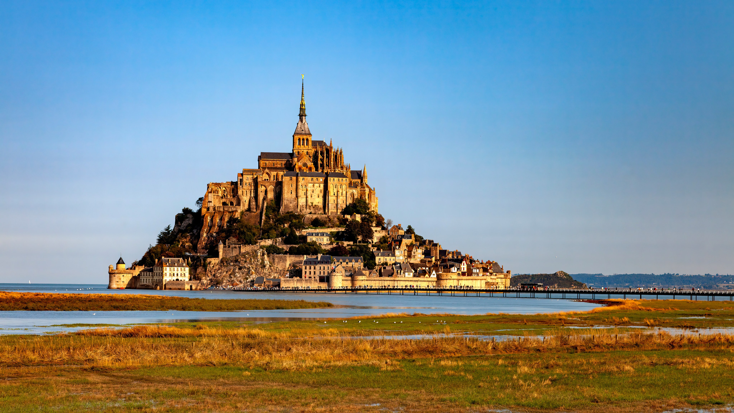 184.Abbey of Mont Saint Michel.France.21.9.2024. Путешествия в формате 360......