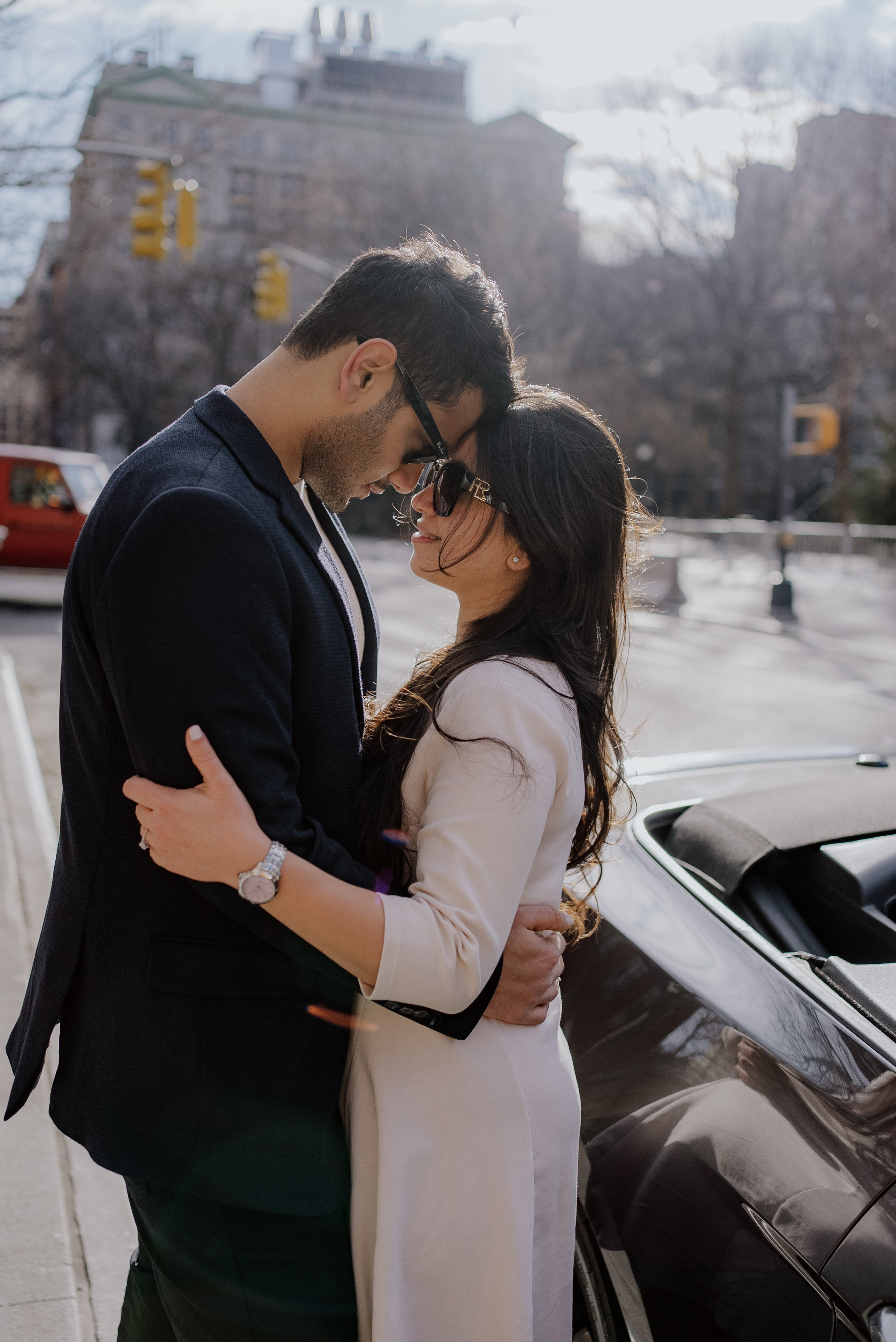 Pre-wedding shoot in New York. Videographer and photographer in New York // MAKAROV.VIDEO