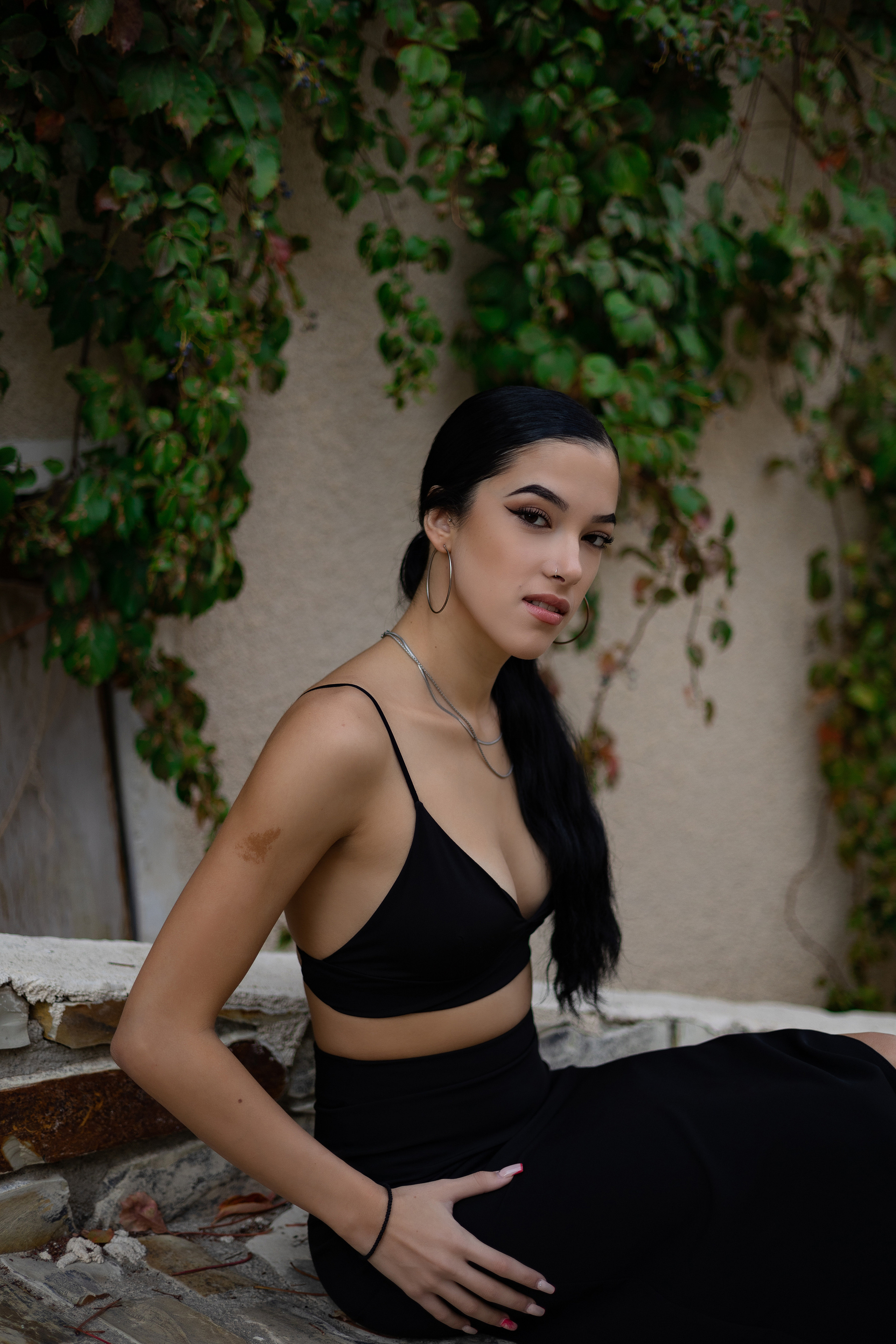 Shadows & Grace — Outdoor Portraits in Natural Light | Elegant, Minimal & Cinematic. Kristina Kozheltsova- Soulful Portrait&Lifestyle&Love Story Photographer in Leipzig, Germany