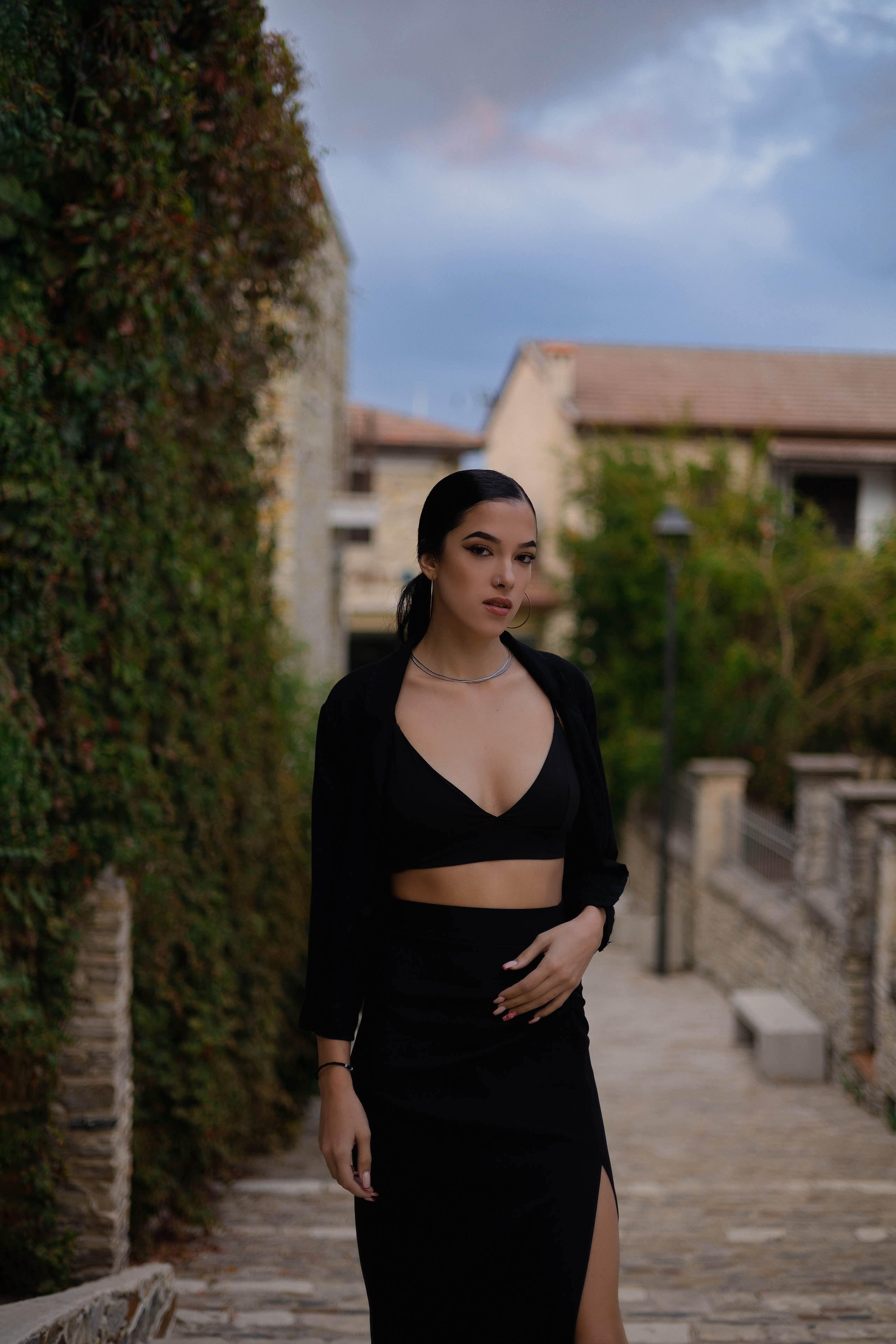 Shadows & Grace — Outdoor Portraits in Natural Light | Elegant, Minimal & Cinematic. Kristina Kozheltsova- Soulful Portrait&Lifestyle&Love Story Photographer in Leipzig, Germany