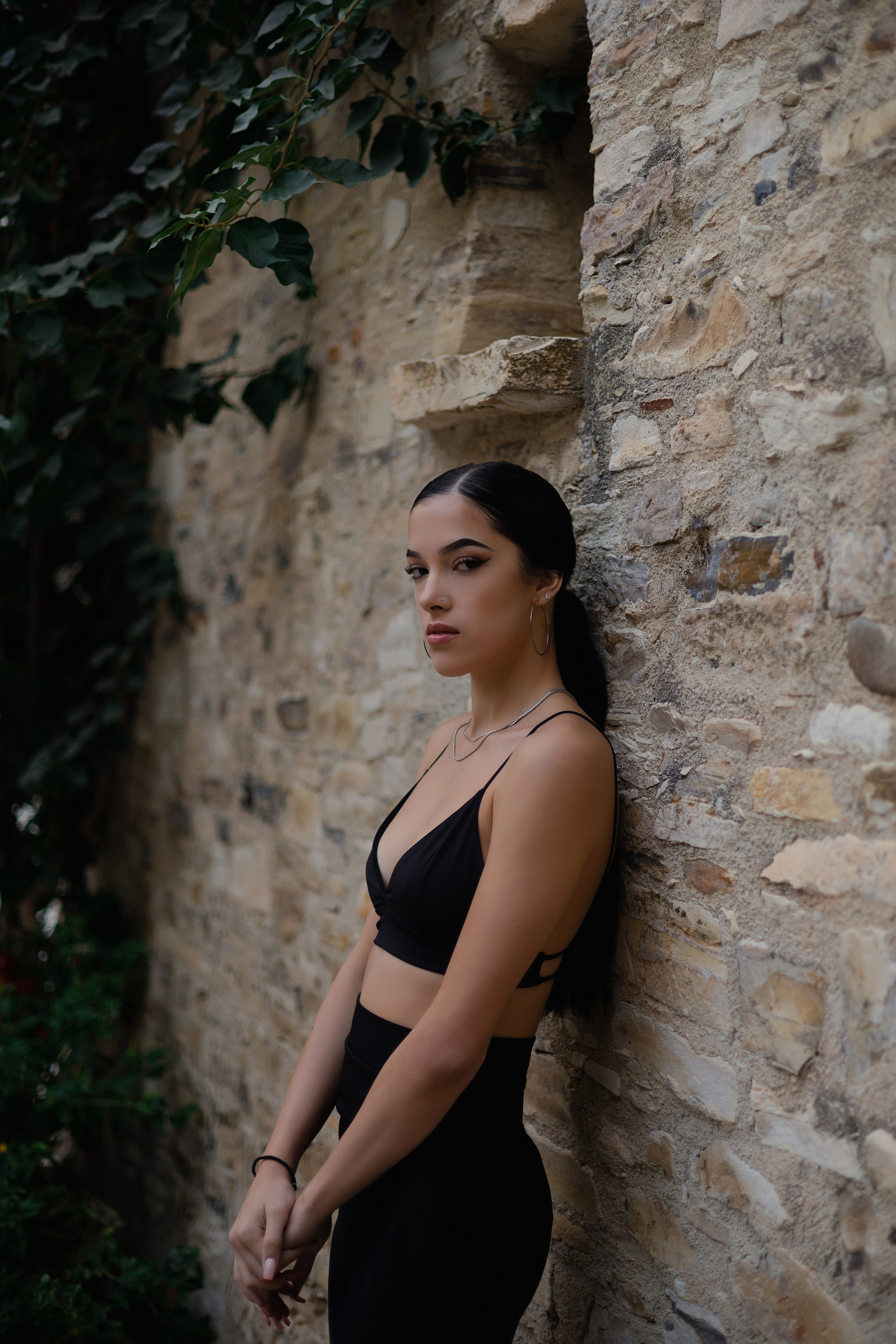 Shadows & Grace — Outdoor Portraits in Natural Light | Elegant, Minimal & Cinematic. Kristina Kozheltsova- Soulful Portrait&Lifestyle&Love Story Photographer in Leipzig, Germany