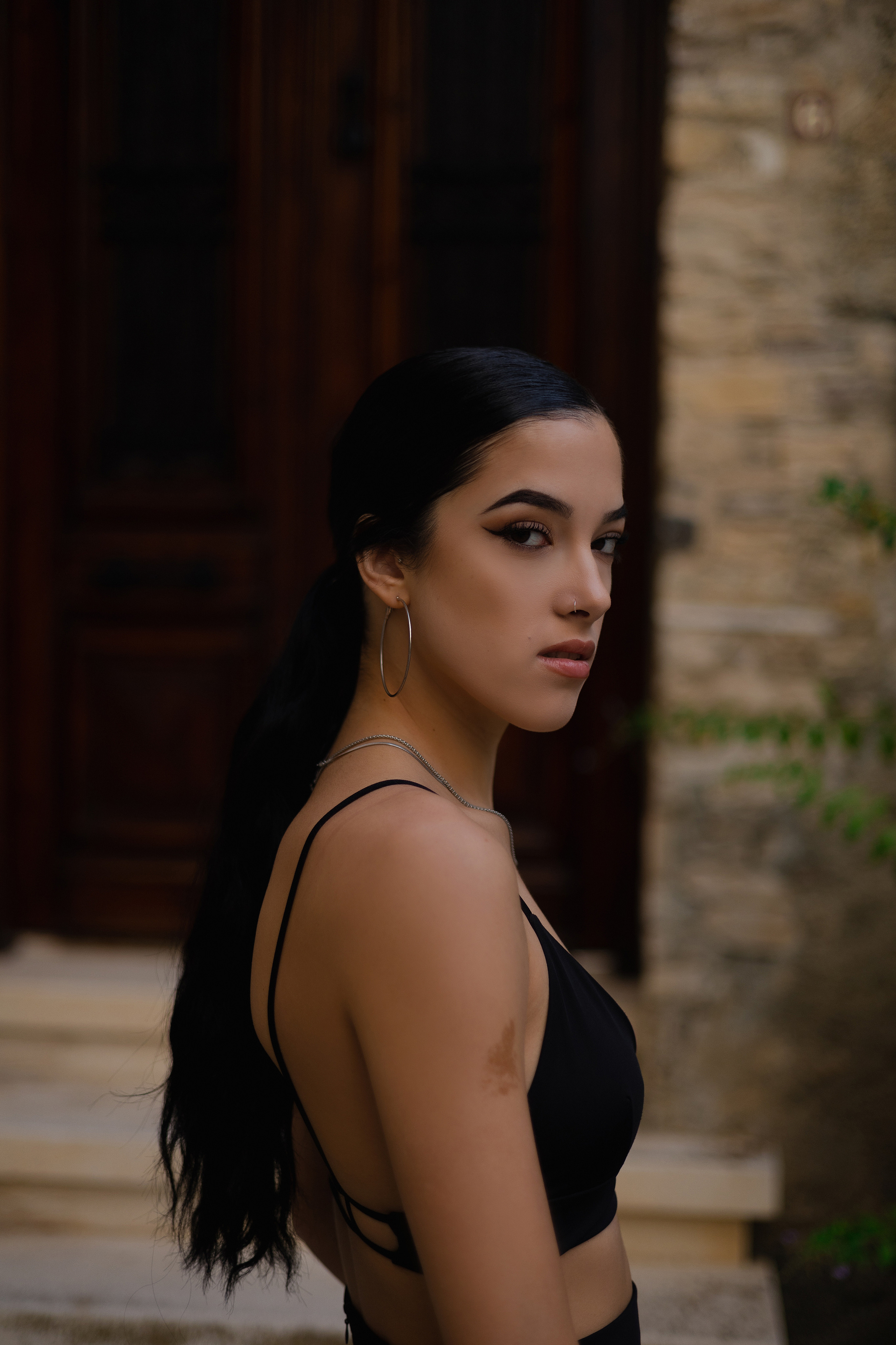 Shadows & Grace — Outdoor Portraits in Natural Light | Elegant, Minimal & Cinematic. Kristina Kozheltsova- Soulful Portrait&Lifestyle&Love Story Photographer in Leipzig, Germany