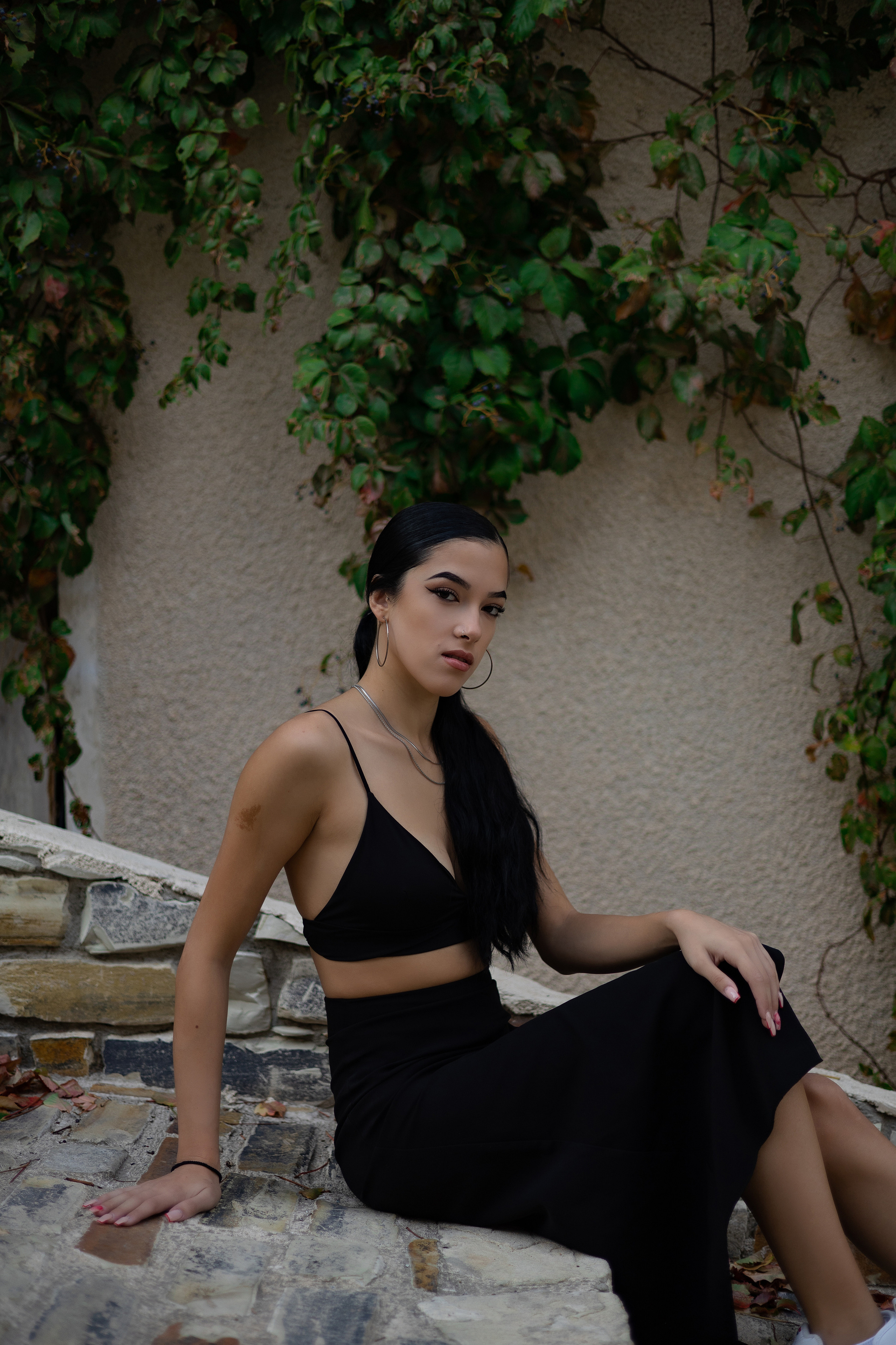 Shadows & Grace — Outdoor Portraits in Natural Light | Elegant, Minimal & Cinematic. Kristina Kozheltsova- Soulful Portrait&Lifestyle&Love Story Photographer in Leipzig, Germany