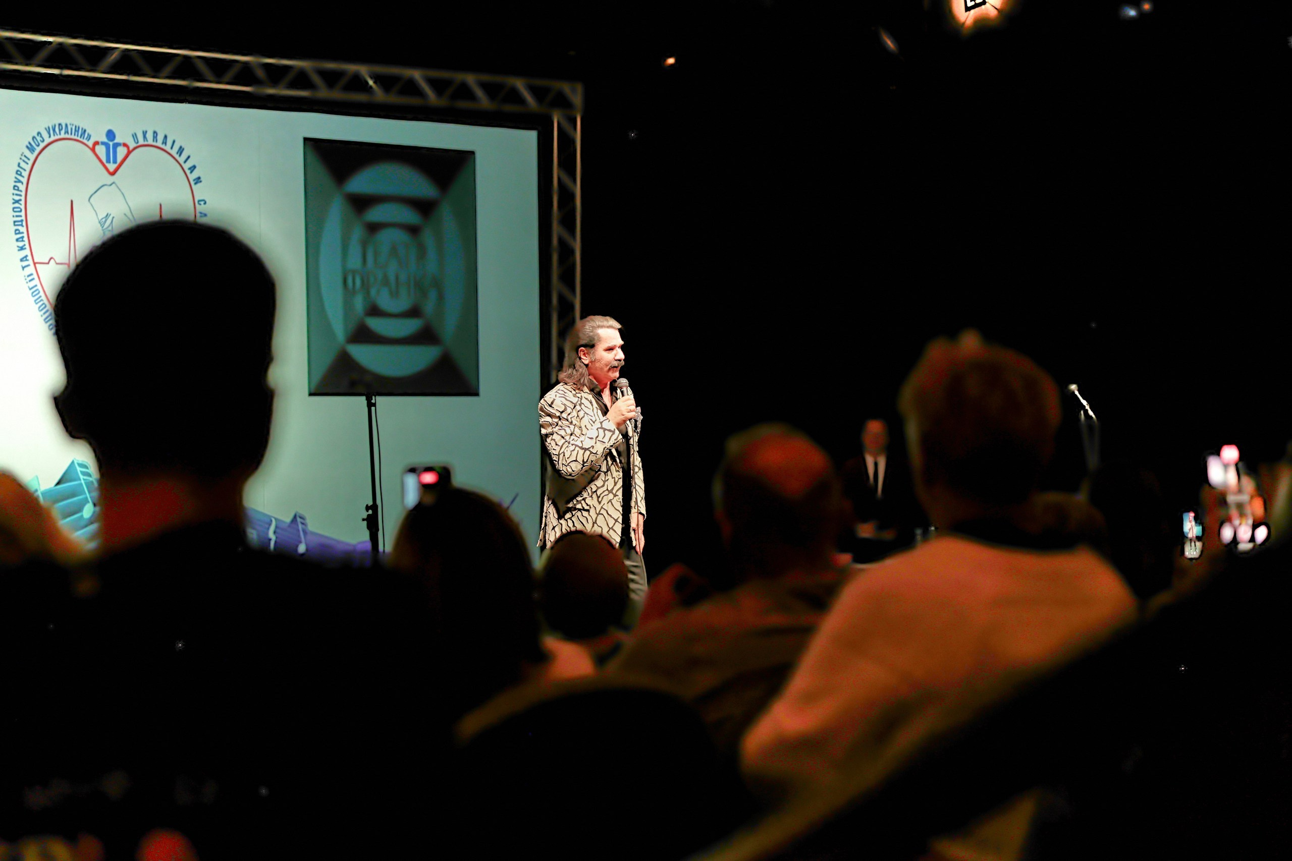 8 journalistic charity concert in Kyiv. Photographer, photo artist Alena Novgorodtseva