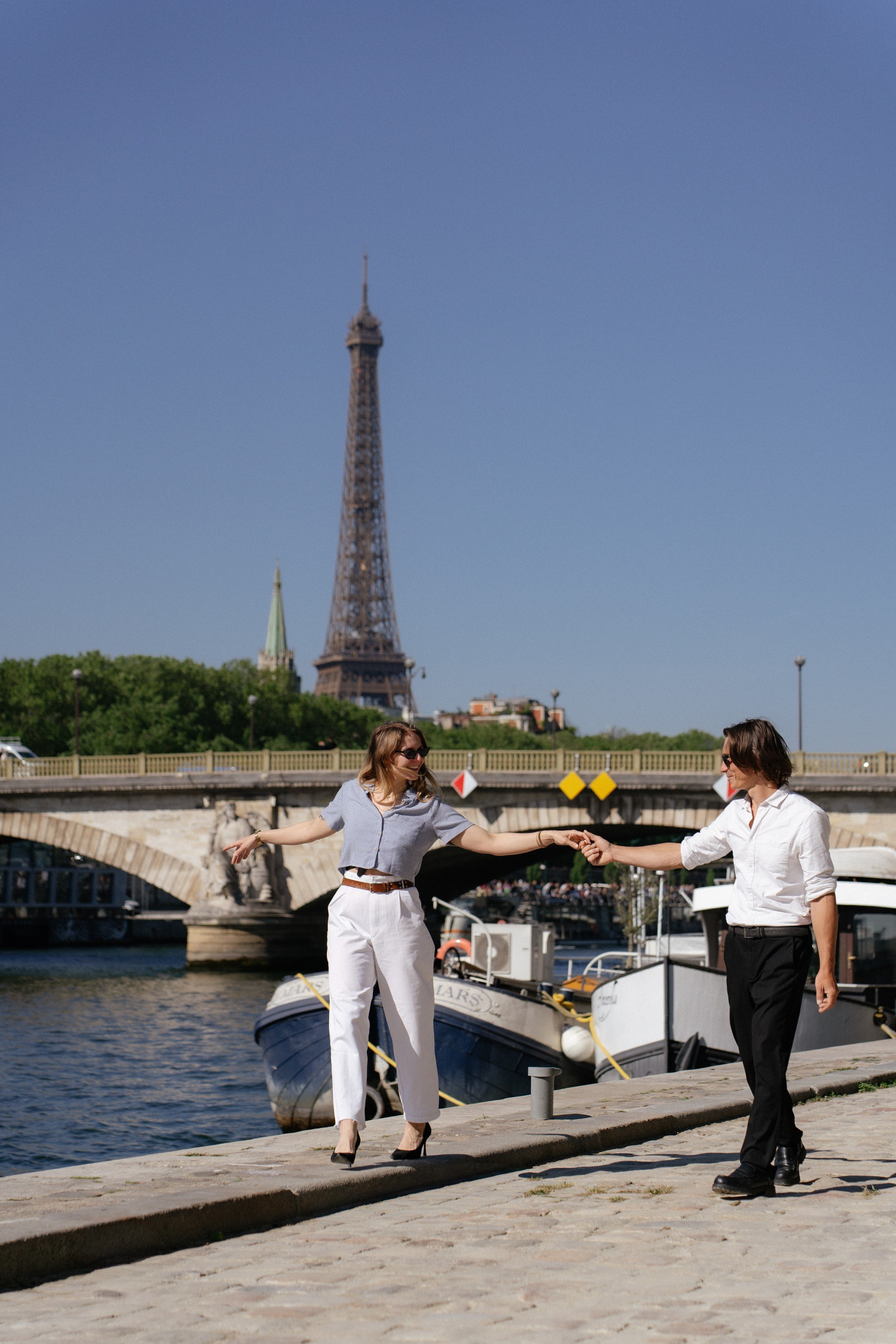 Love Story: Pont Alexandre III. Photographe et vidéaste à Paris