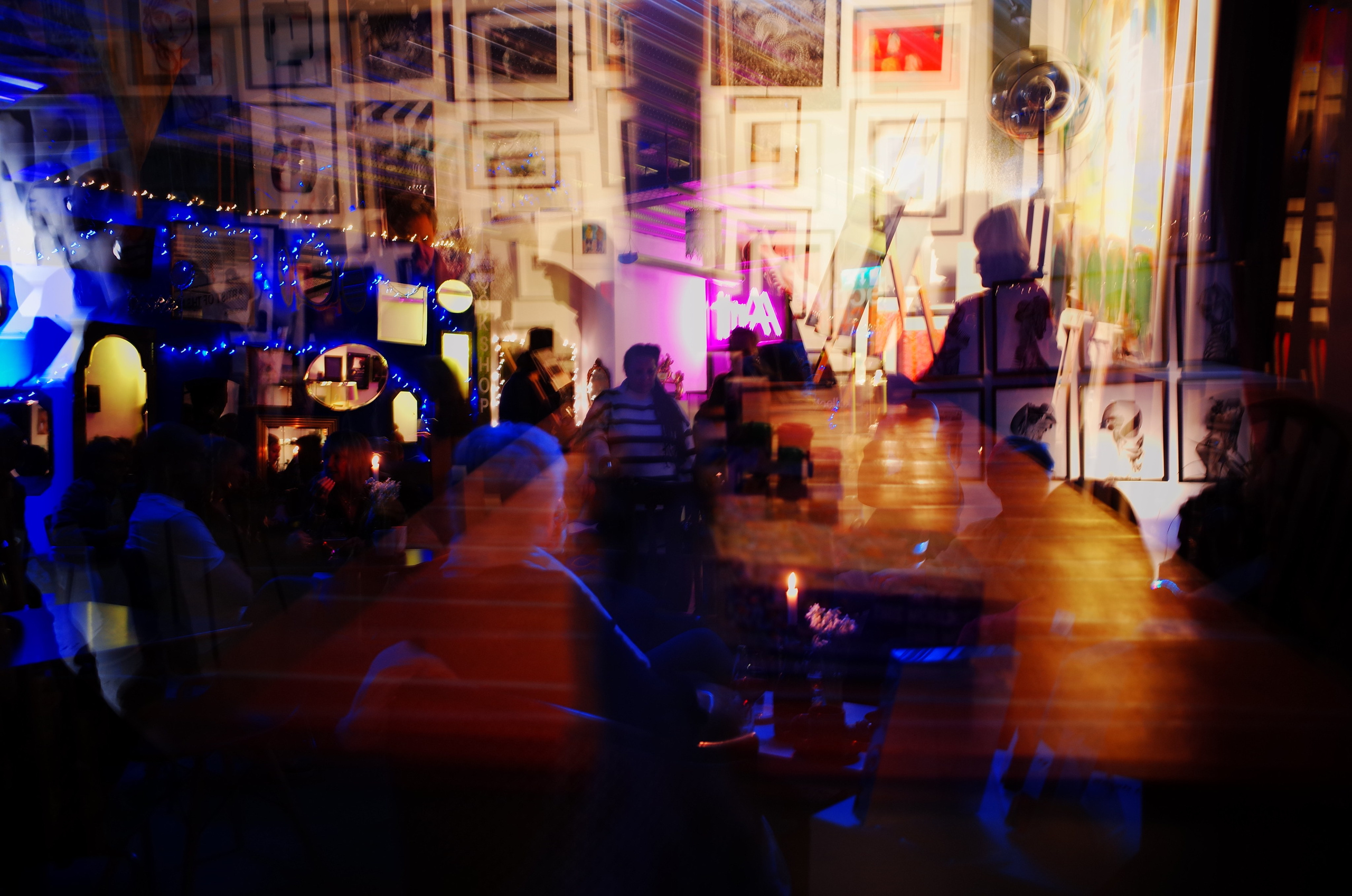 Catching music in the light. Victoria Dini. Art photography in London / Folkestone, UK