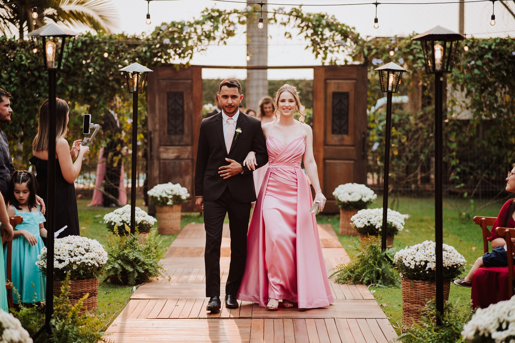 Casamento Lana e Rodrigo. Início