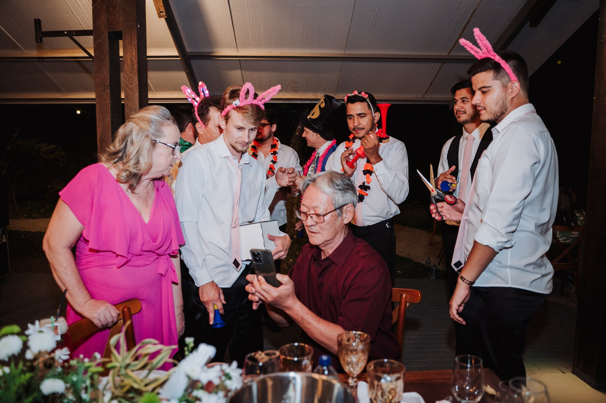 Casamento Lana e Rodrigo. Início