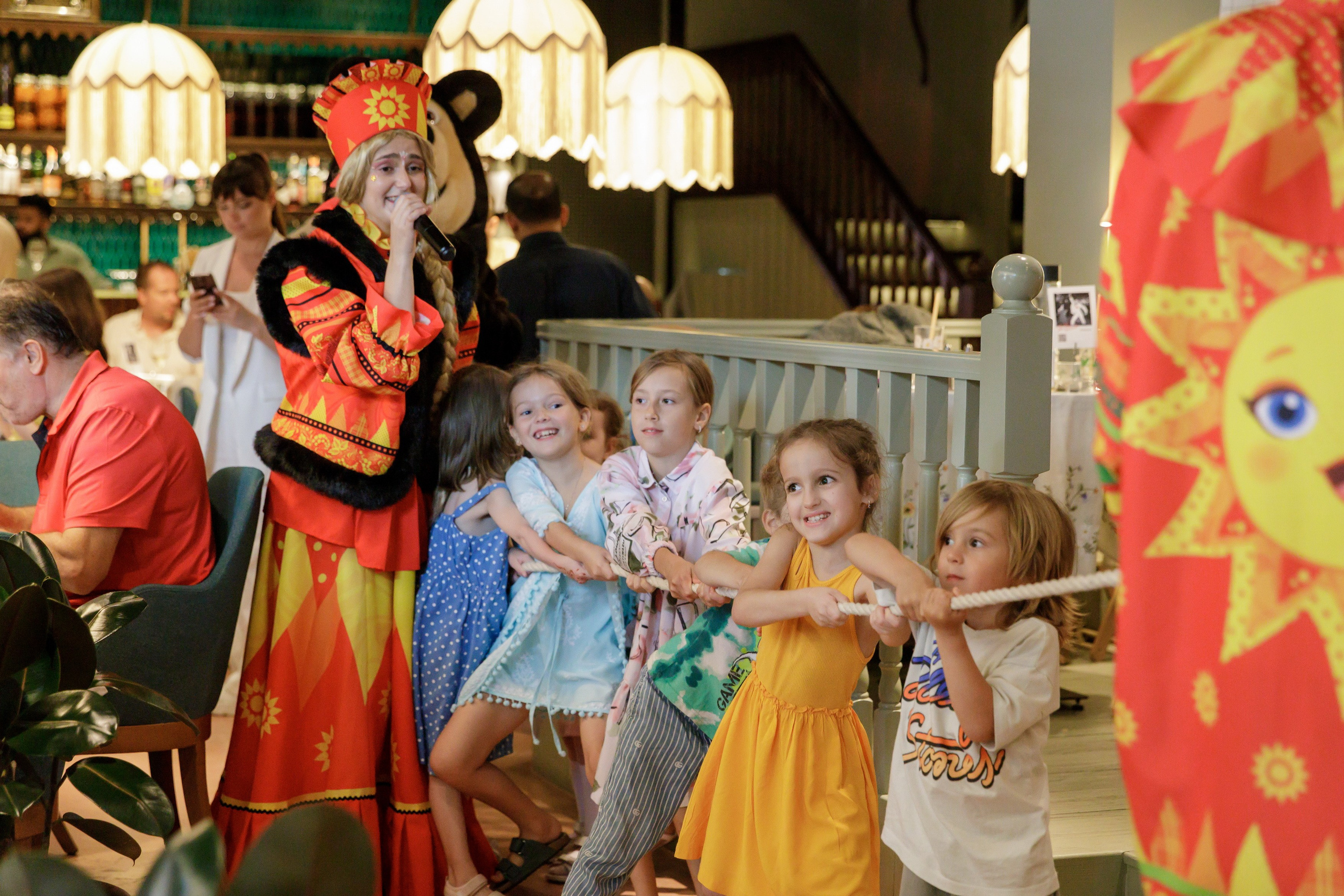 Maslenitsa at Babushka Restaurant, Dubai 2024. Photographer Anna Curly | Weddings and Events in Dubai