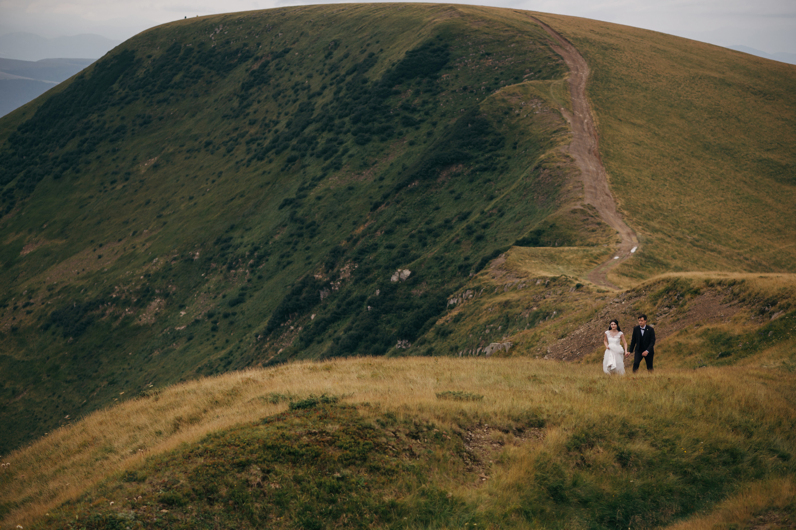 Hochzeit in den Ukrainischen Karpaten - Dragobrat
