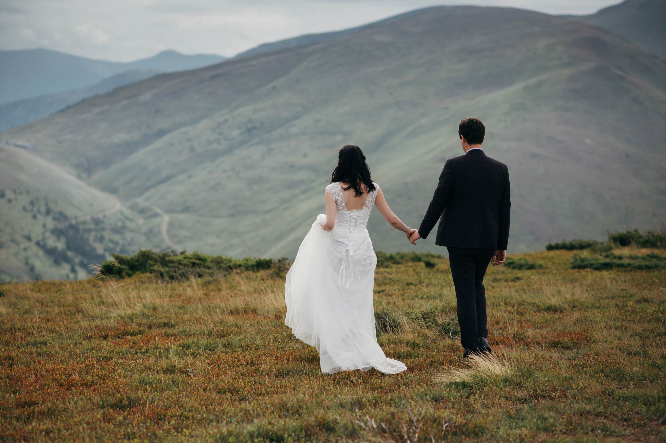 Hochzeit in den Ukrainischen Karpaten - Dragobrat