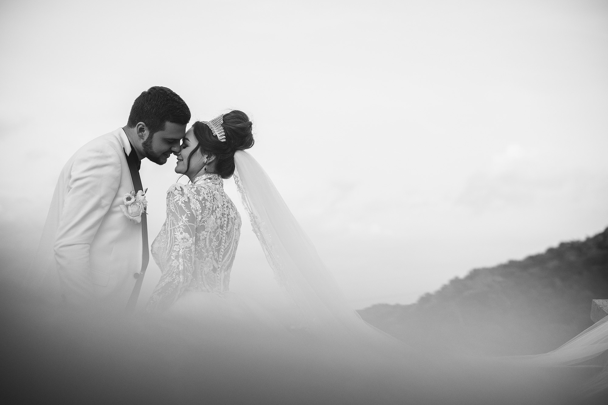 Märchenhafte Hochzeitsfotografie im Schlosshotel