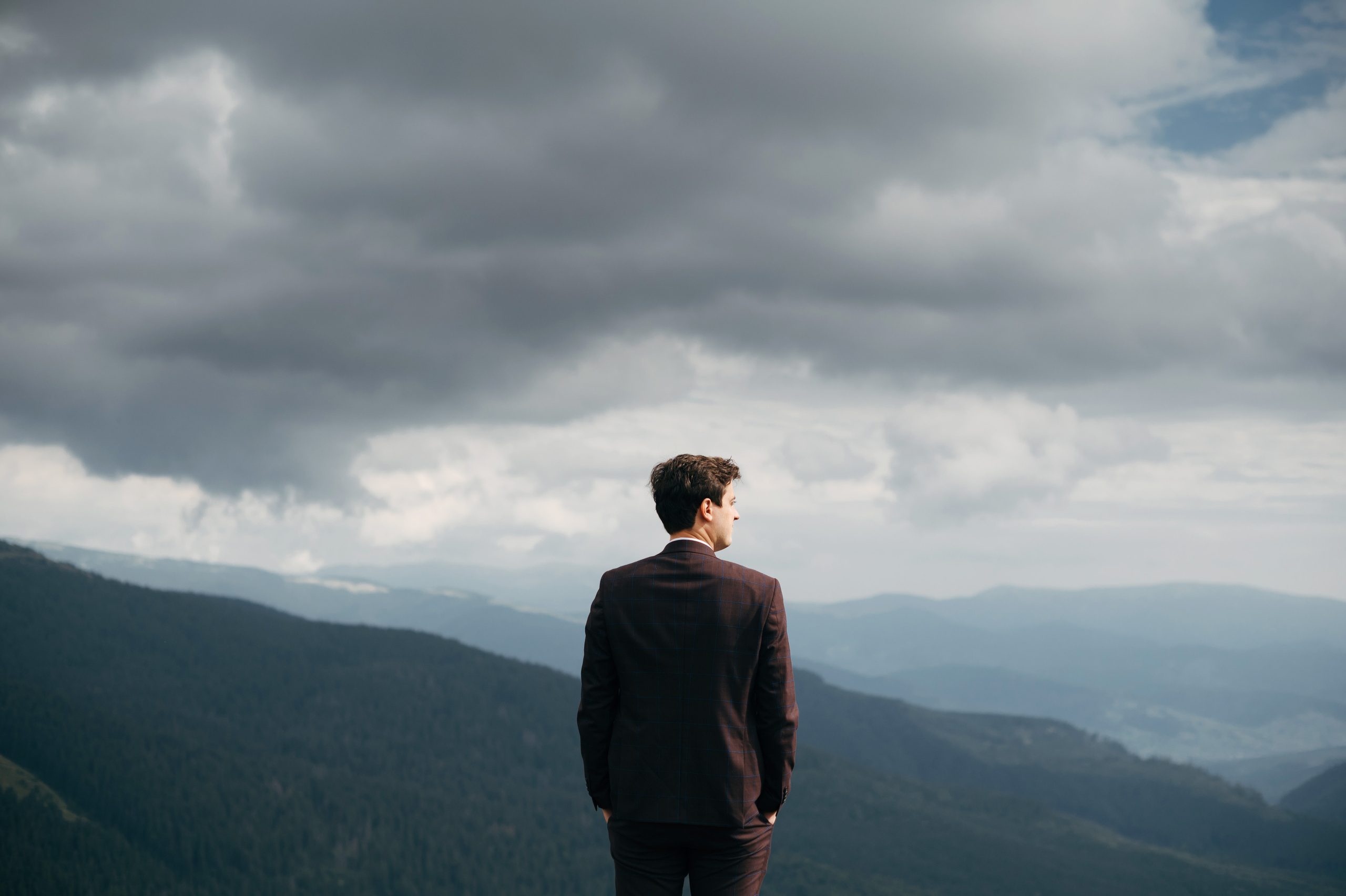 Hochzeit in den Ukrainischen Karpaten - Dragobrat