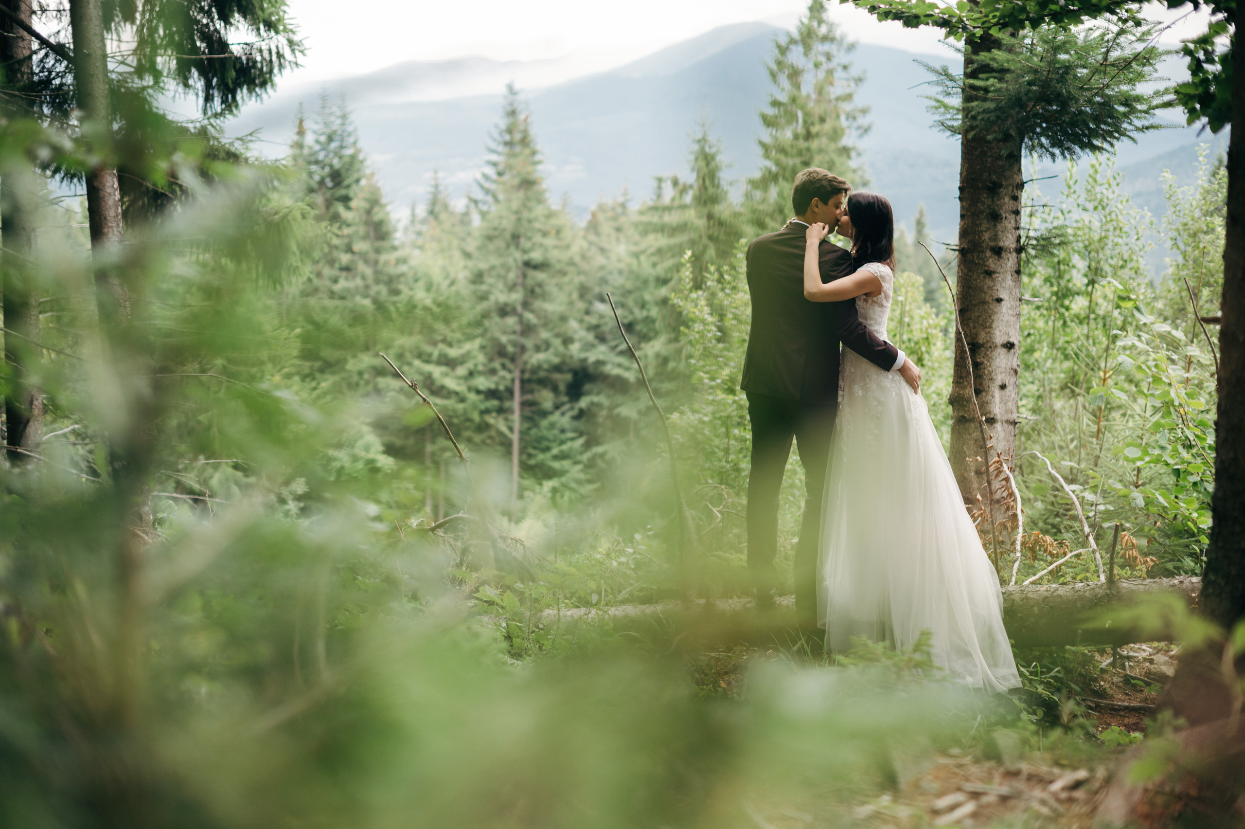 Hochzeit in den Ukrainischen Karpaten - Dragobrat