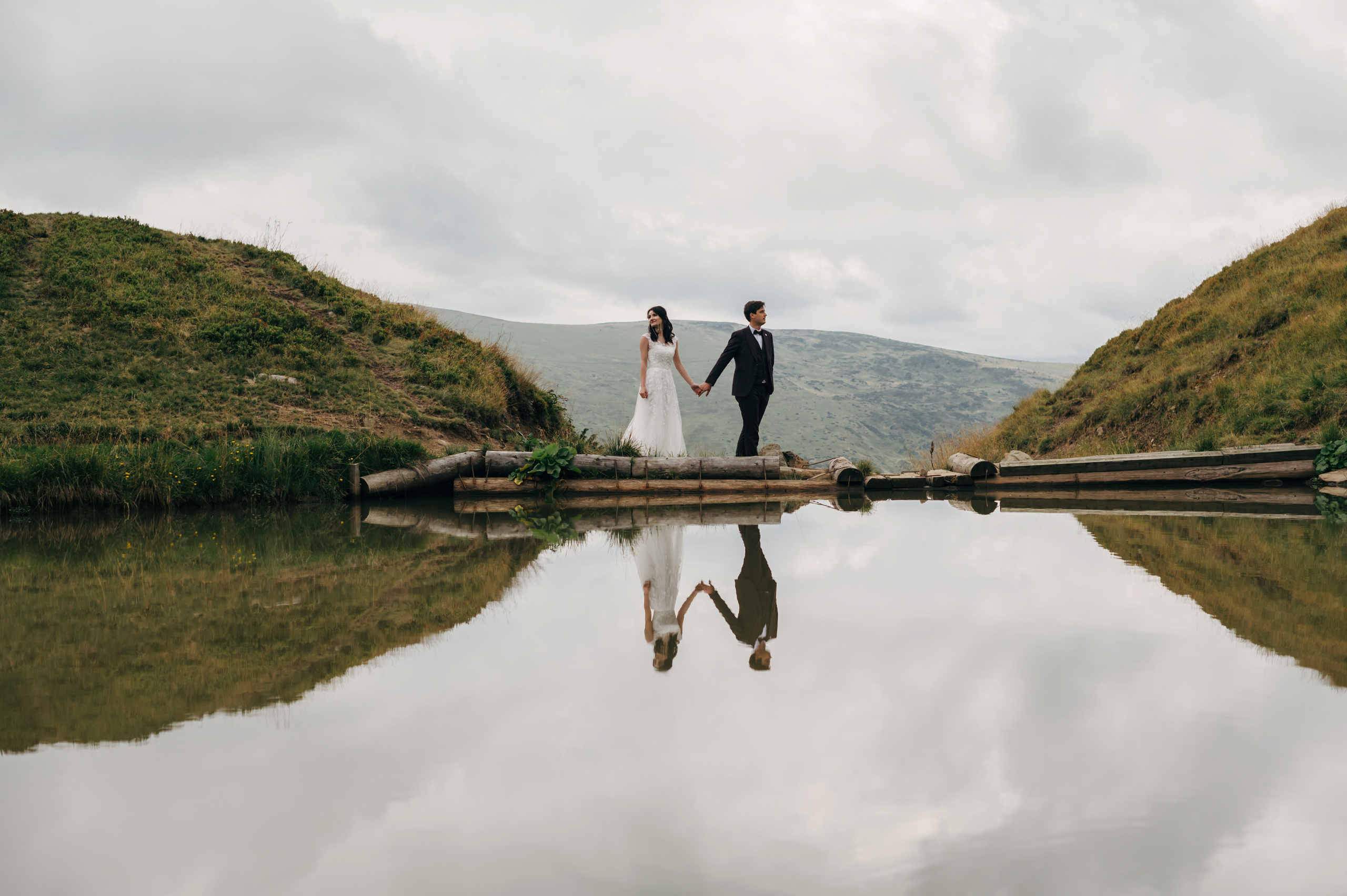 Hochzeit in den Ukrainischen Karpaten - Dragobrat
