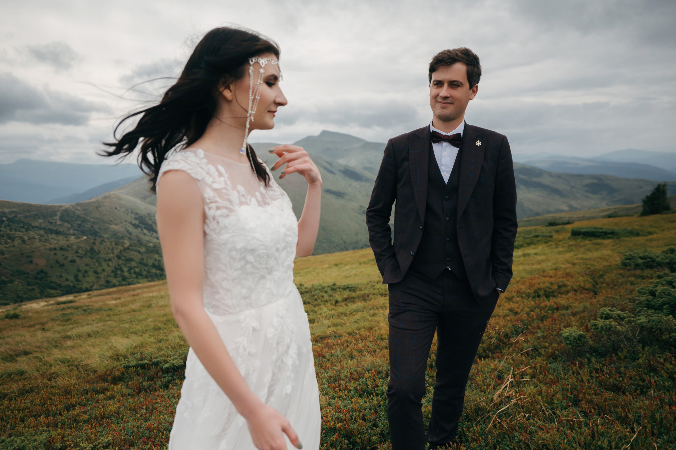 Hochzeit in den Ukrainischen Karpaten - Dragobrat