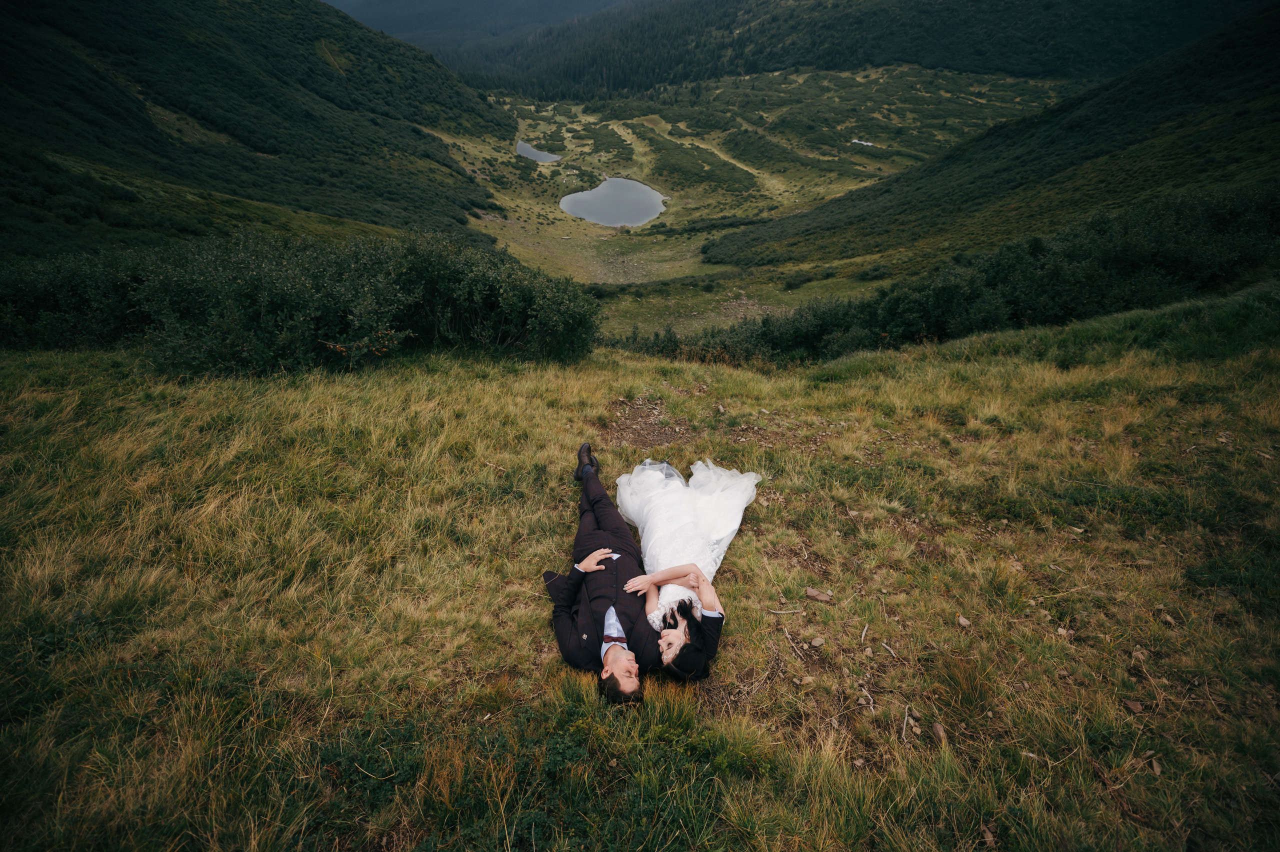 Hochzeit in den Ukrainischen Karpaten - Dragobrat