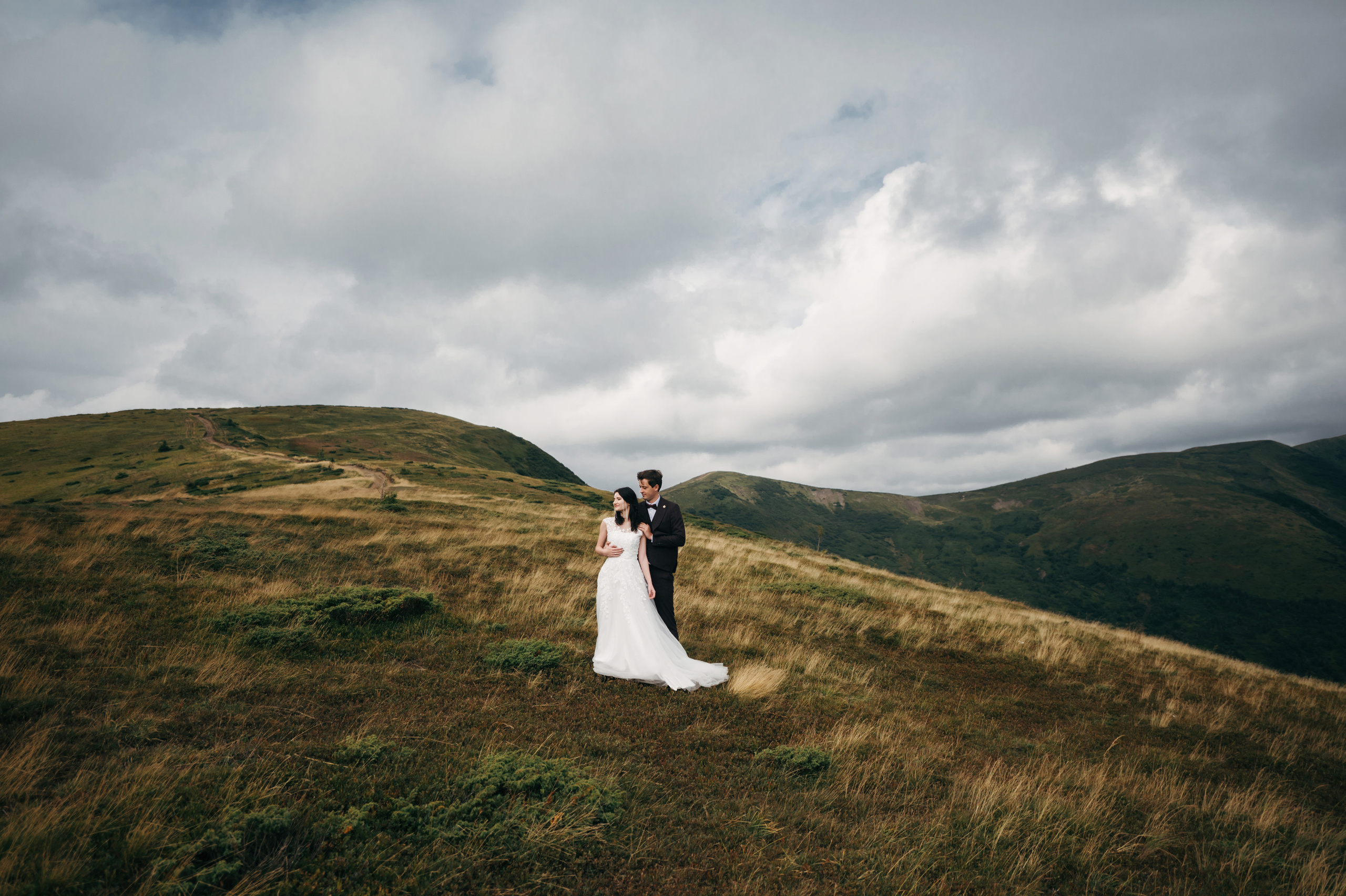 Hochzeit in den Ukrainischen Karpaten - Dragobrat
