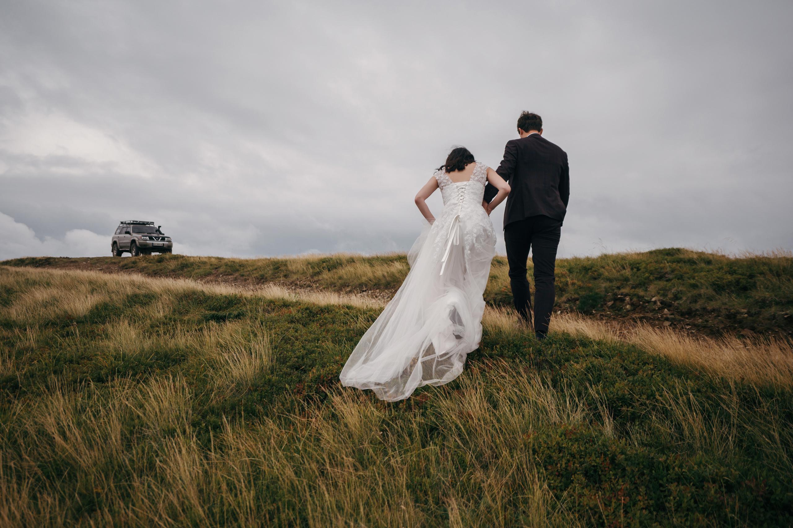 Hochzeit in den Ukrainischen Karpaten - Dragobrat