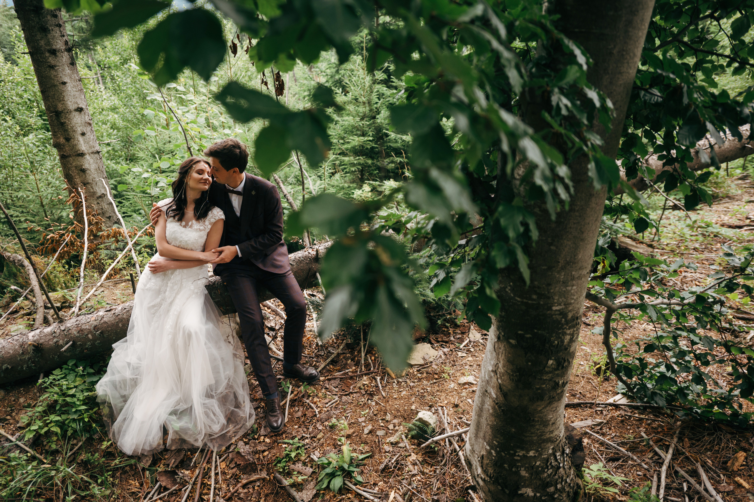 Hochzeit in den Ukrainischen Karpaten - Dragobrat