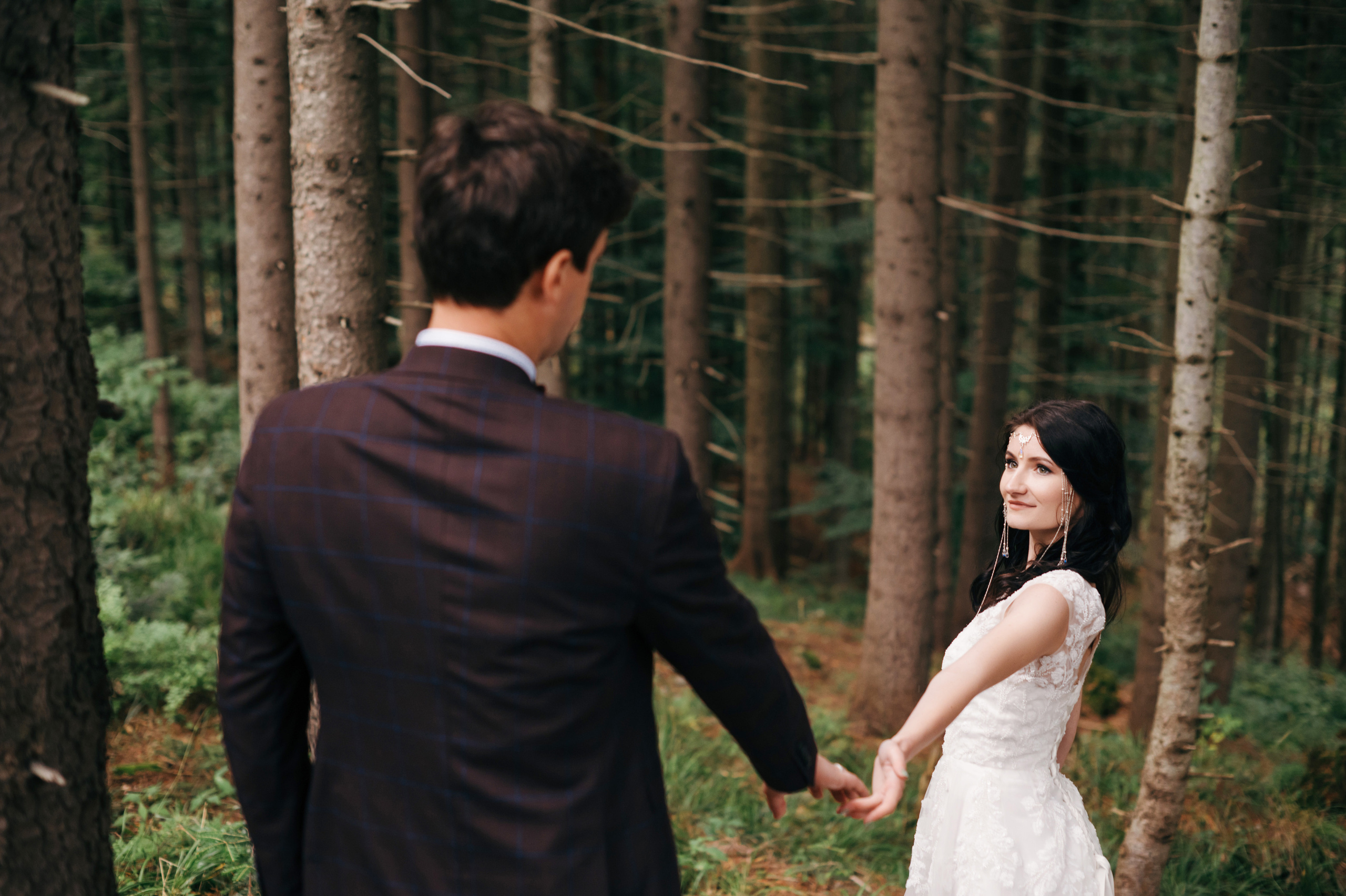 Hochzeit in den Ukrainischen Karpaten - Dragobrat