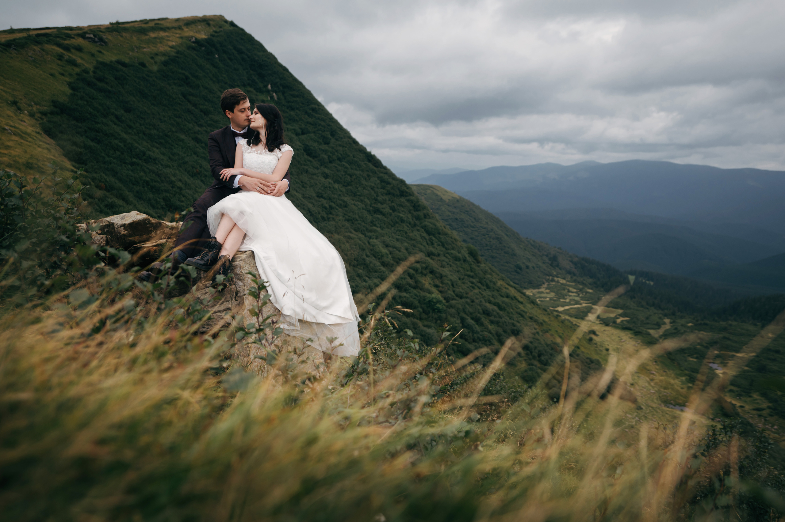 Hochzeit in den Ukrainischen Karpaten - Dragobrat
