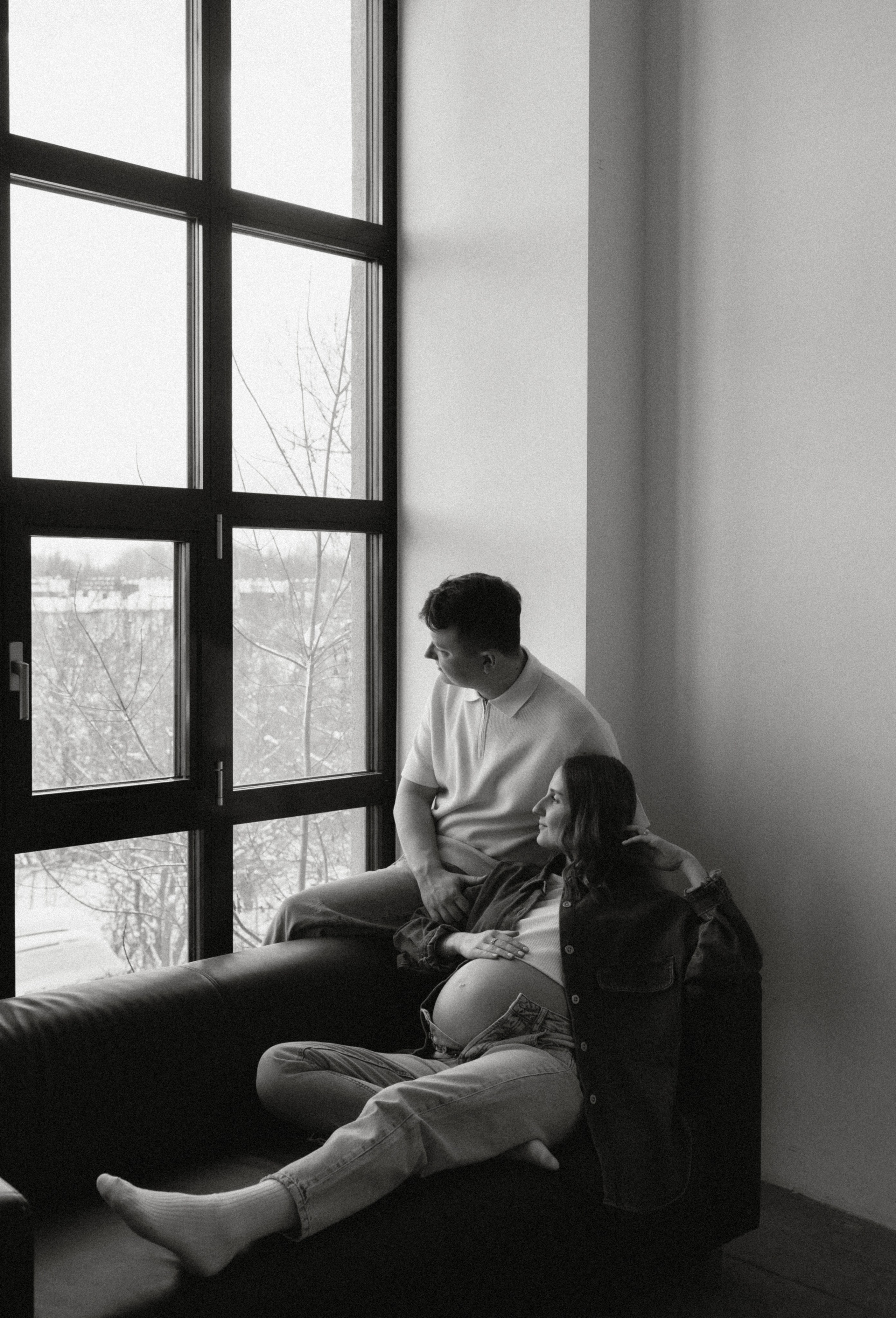 Laukimo fotosesija studijoje | su Marta ir Šarūnu. Vestuvių ir šeimų fotografė Lena Bondarenko / belove photo