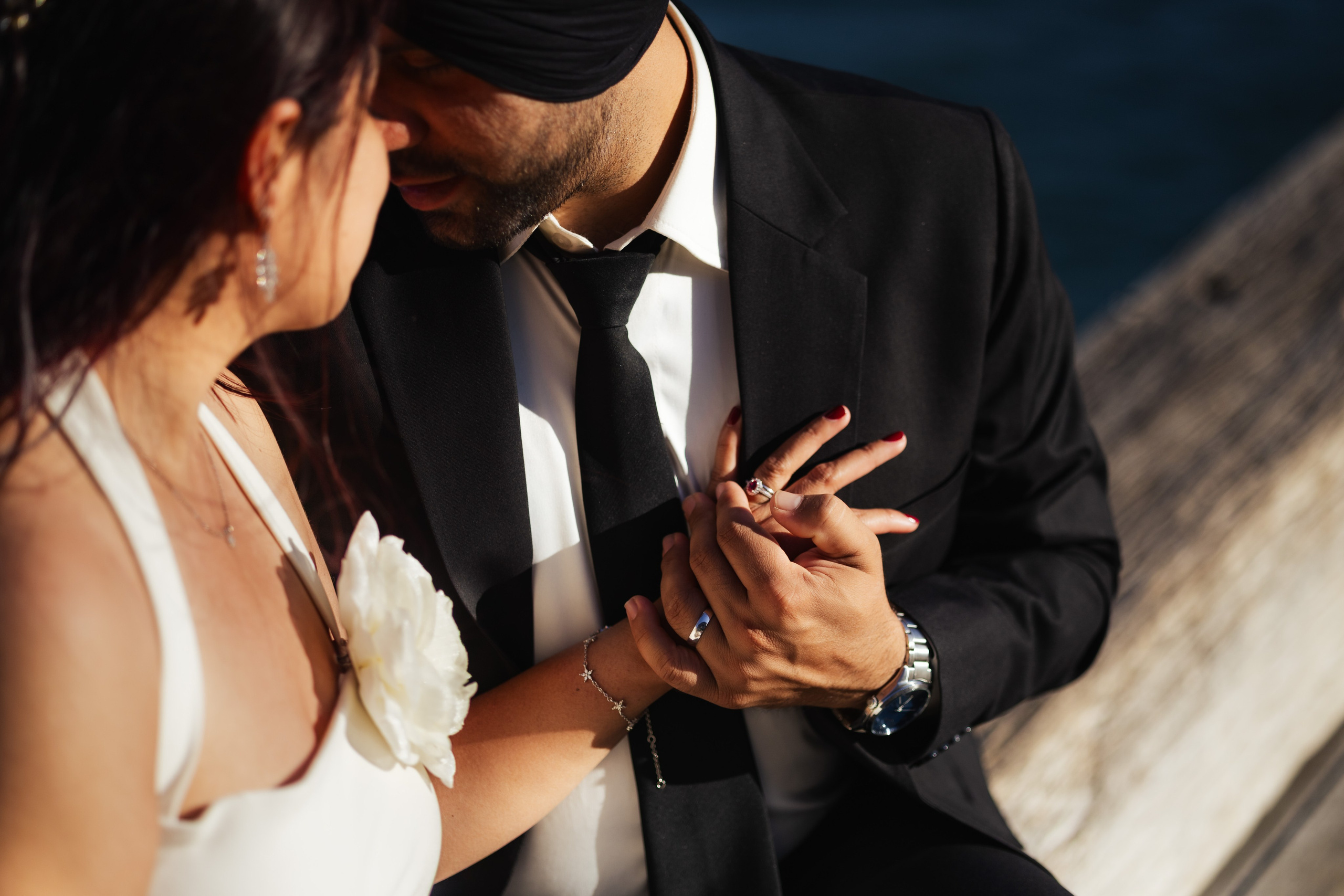 Sunshine and Harminder’s wedding photo session. True Story Photography